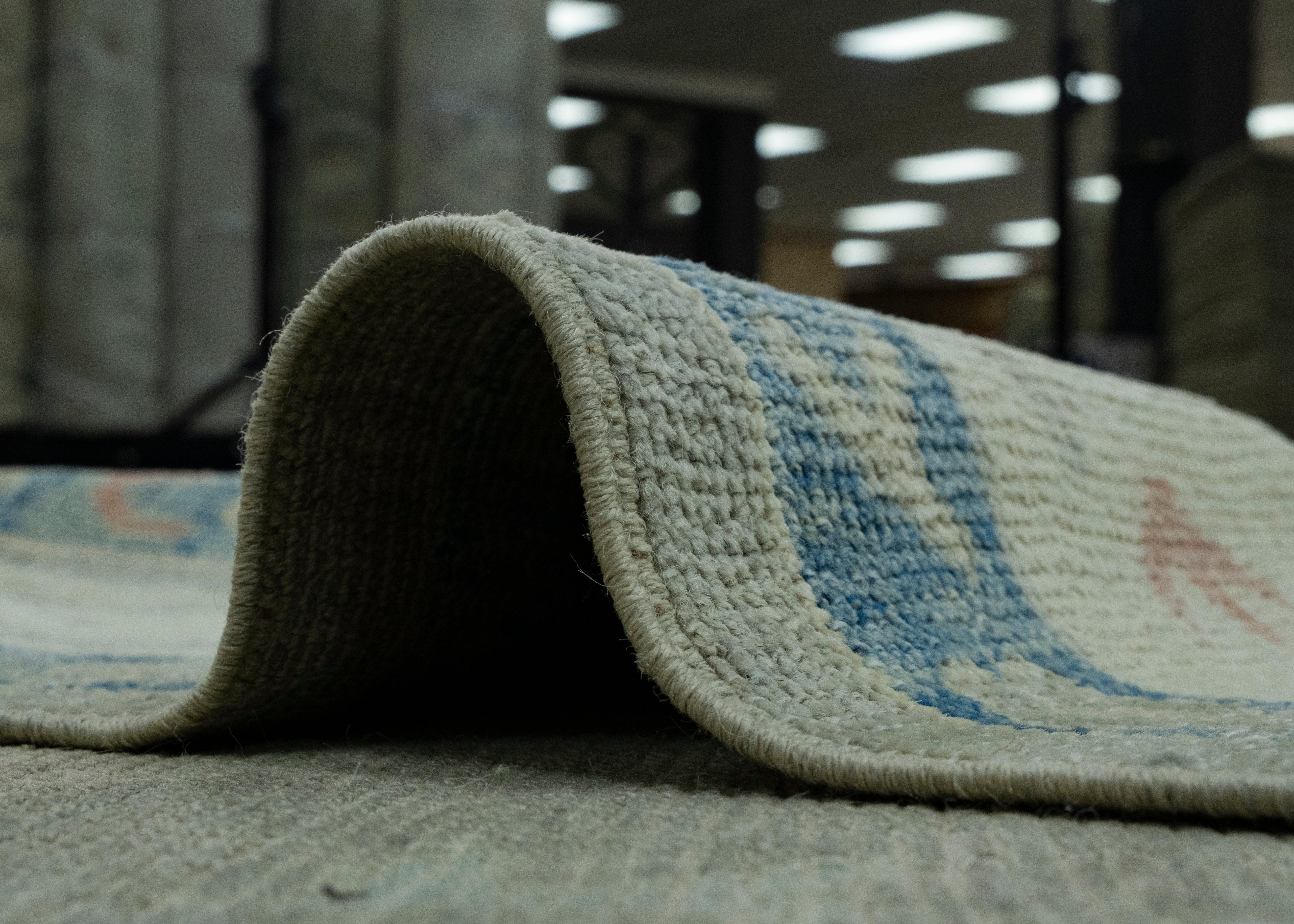 Turkish Oushak Rug 8'7
