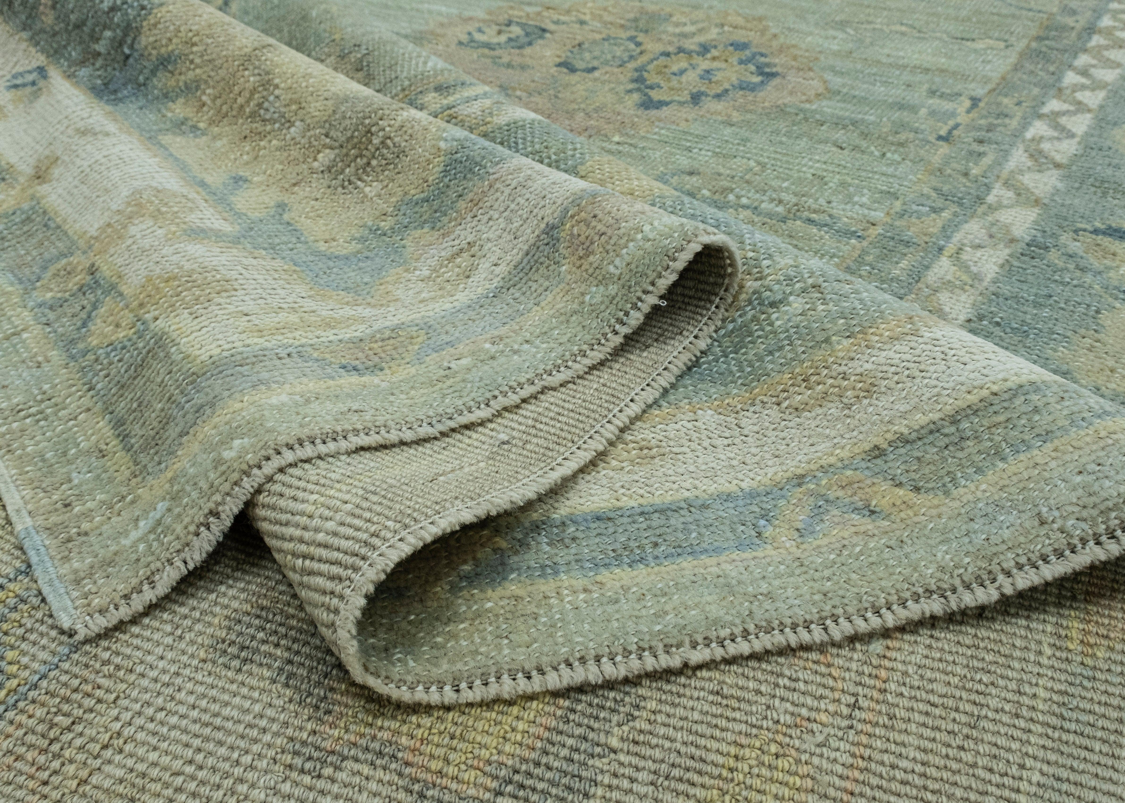 Turkish Oushak Rug 8'7
