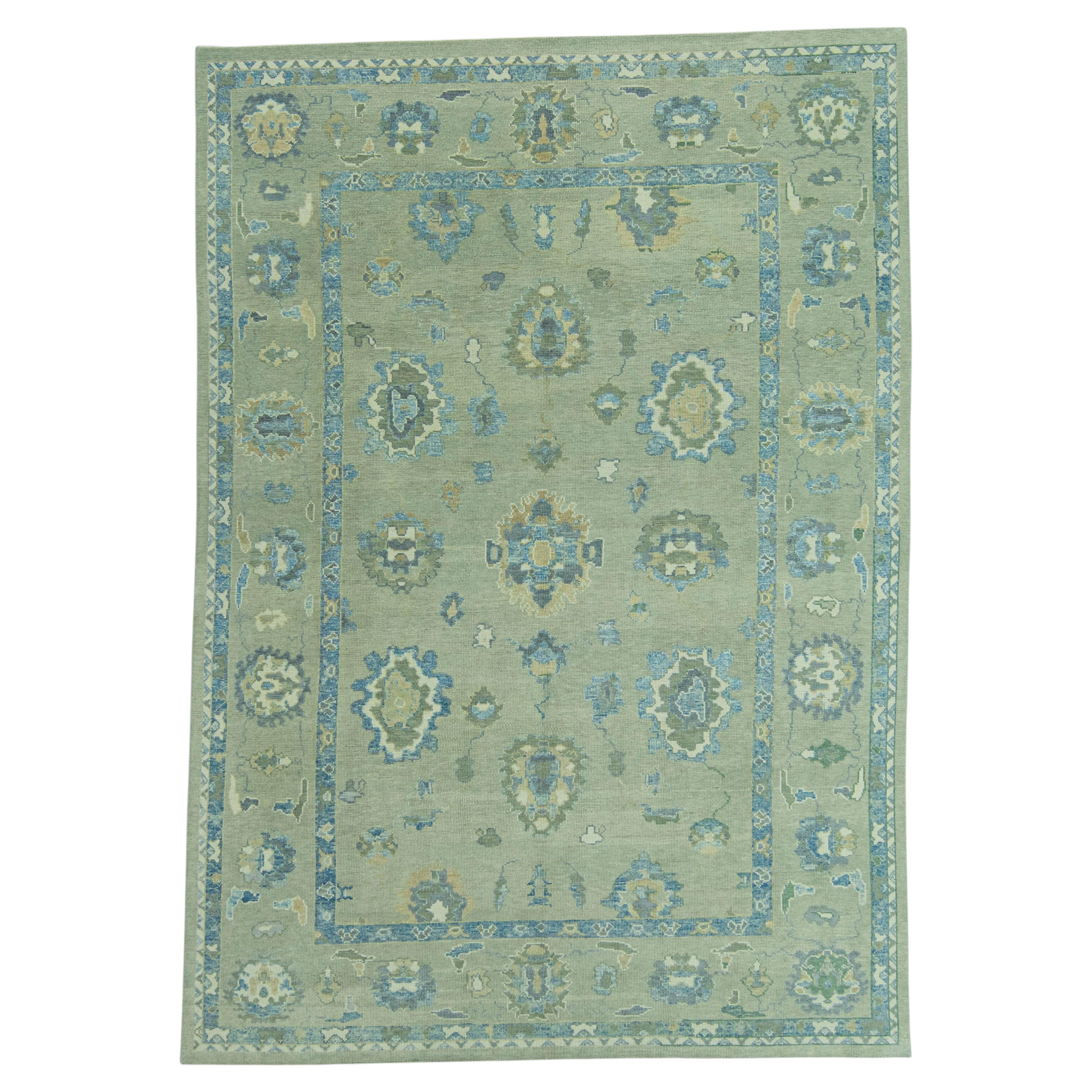 Turkish Oushak Rug 8'7" x 12'2" #19031