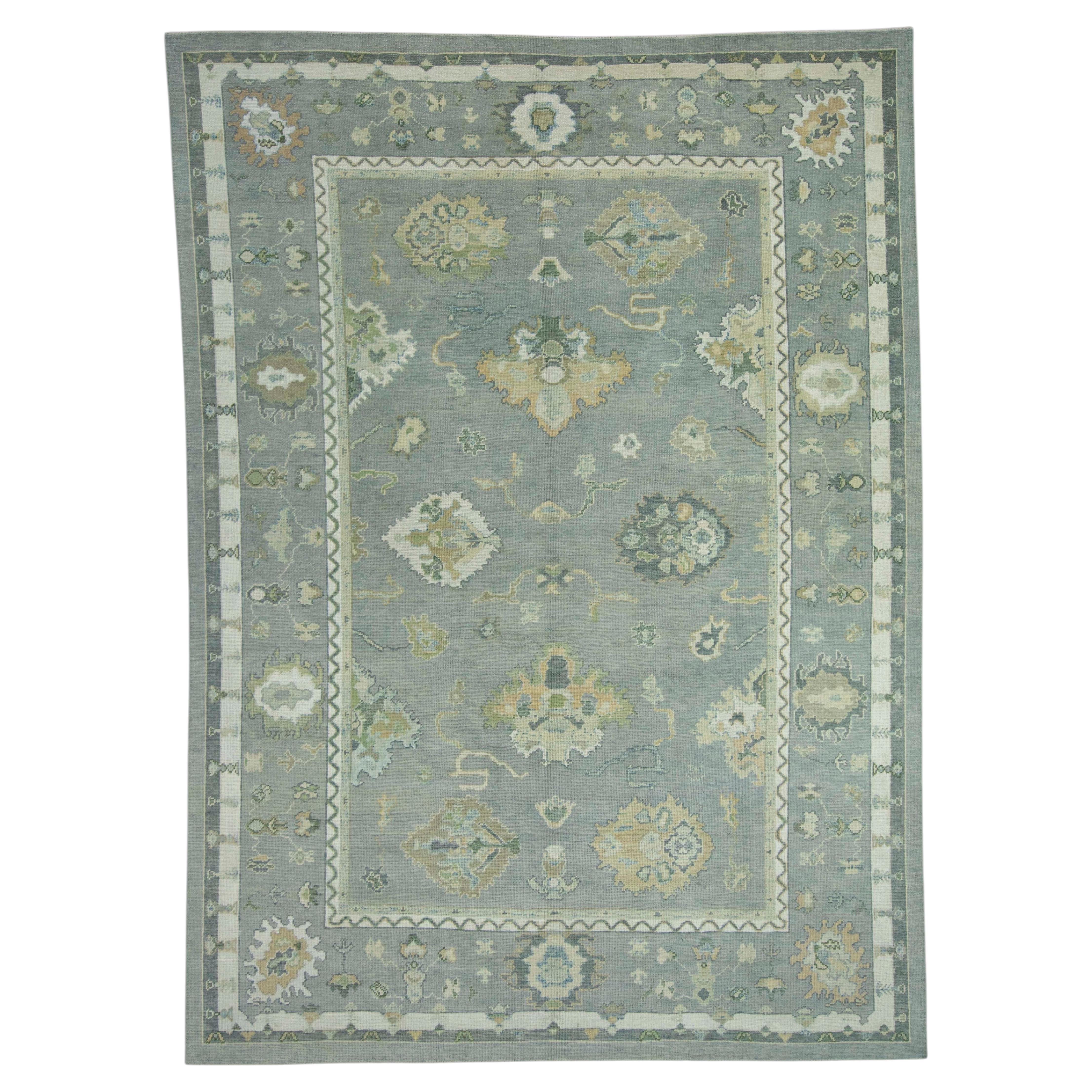 Turkish Oushak Rug 8'8" x 12' #18124