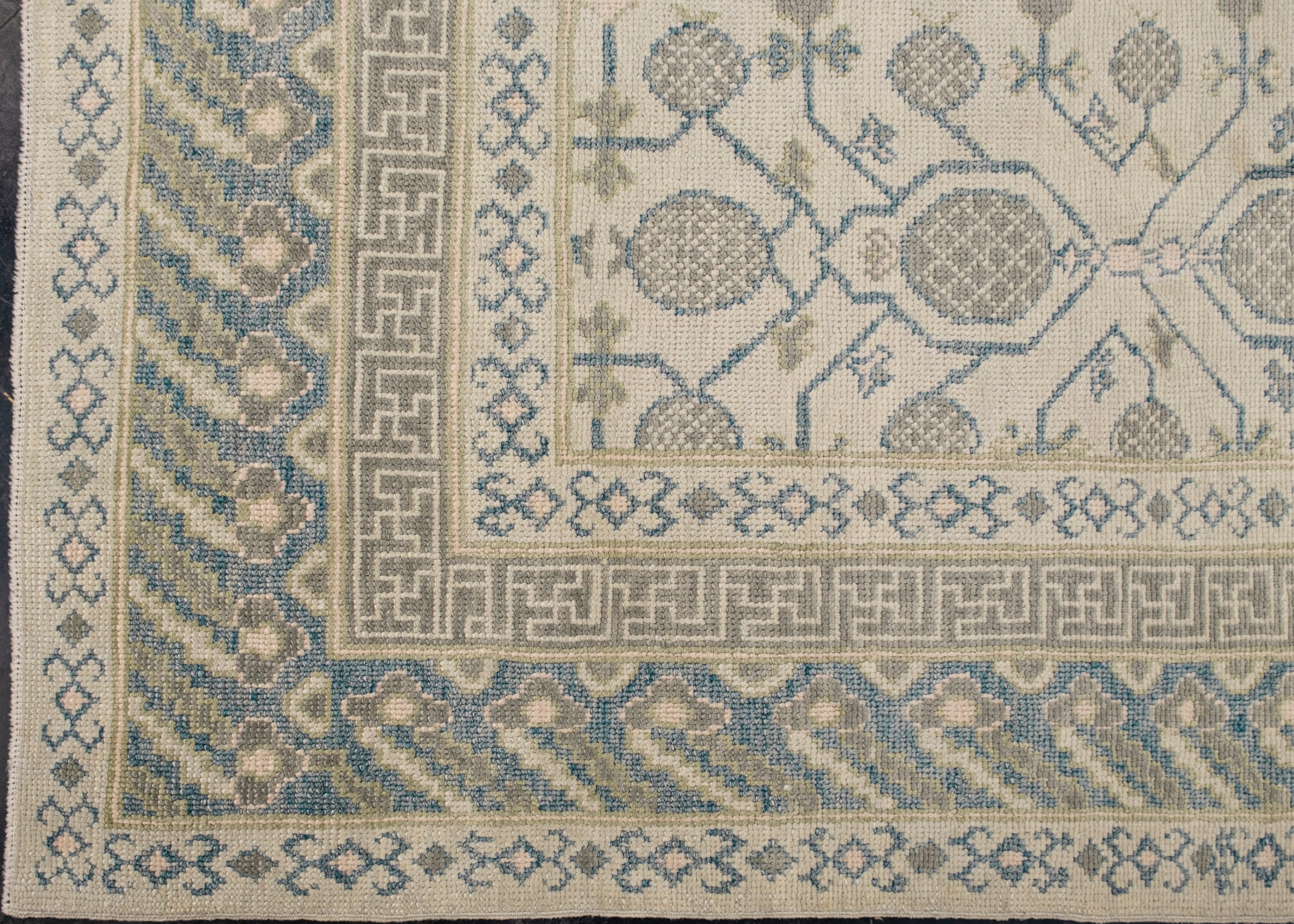 Turkish Oushak Rug 8'9