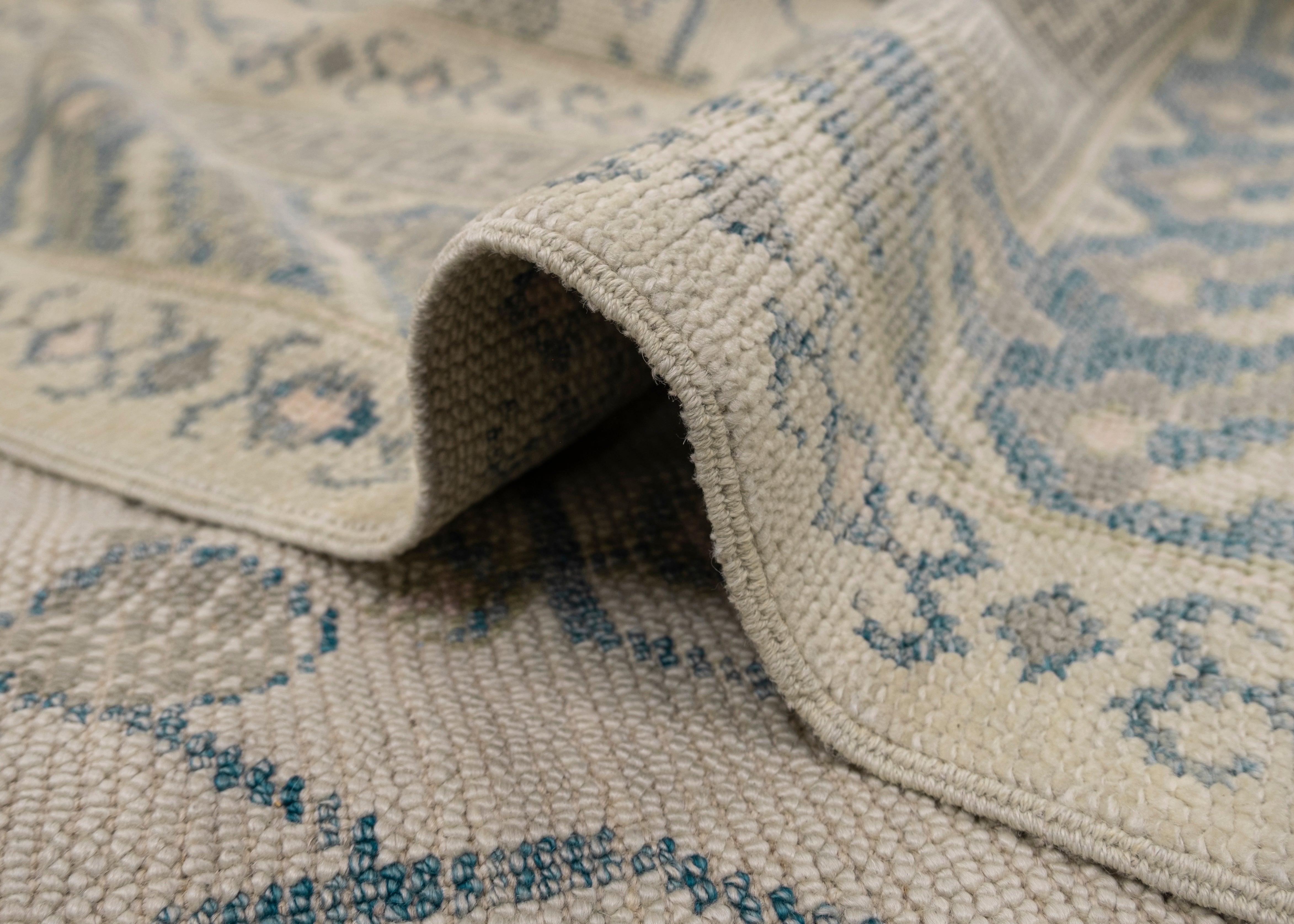 Contemporary Turkish Oushak Rug 8'9