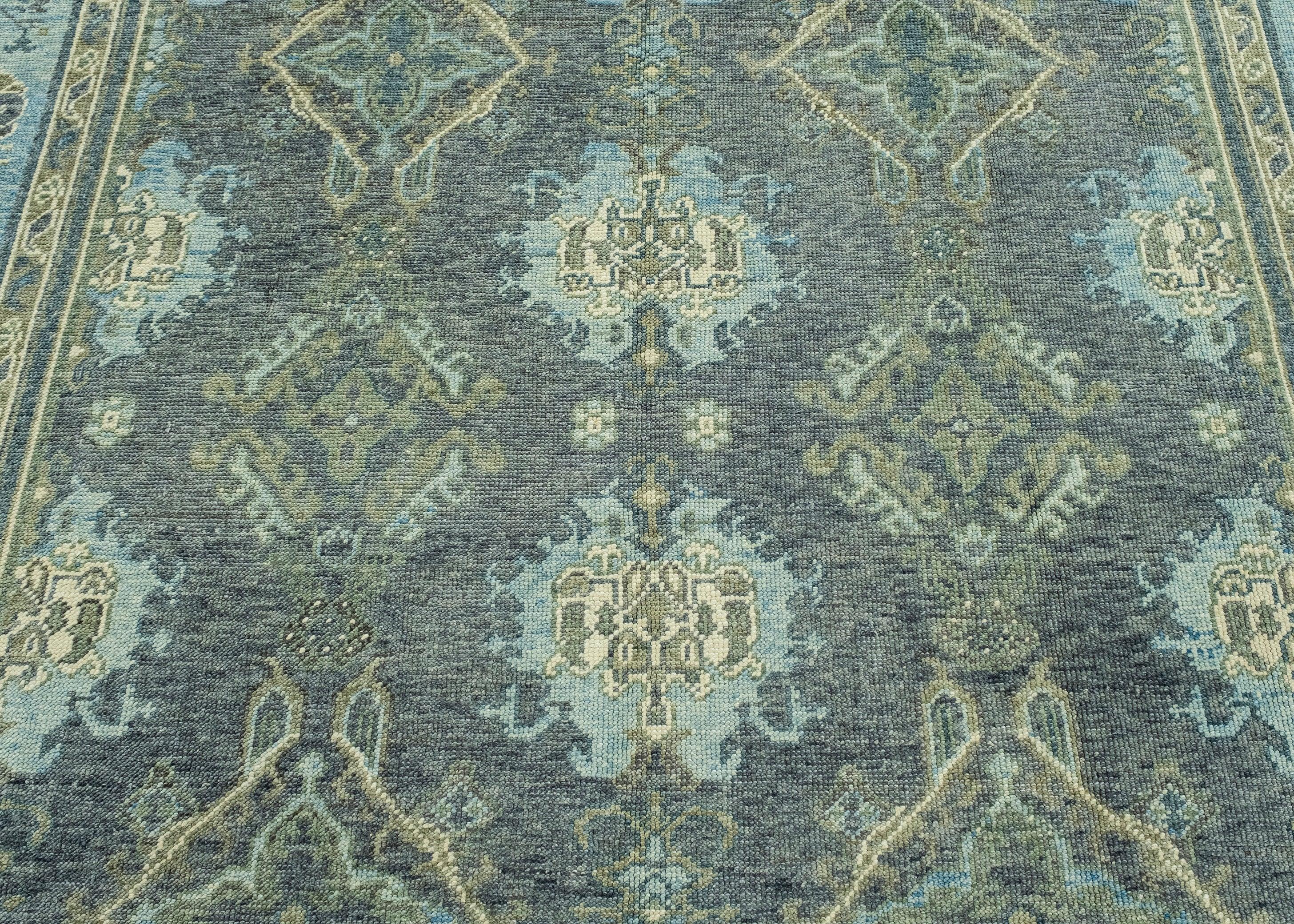 Turkish Oushak Rug 8'9