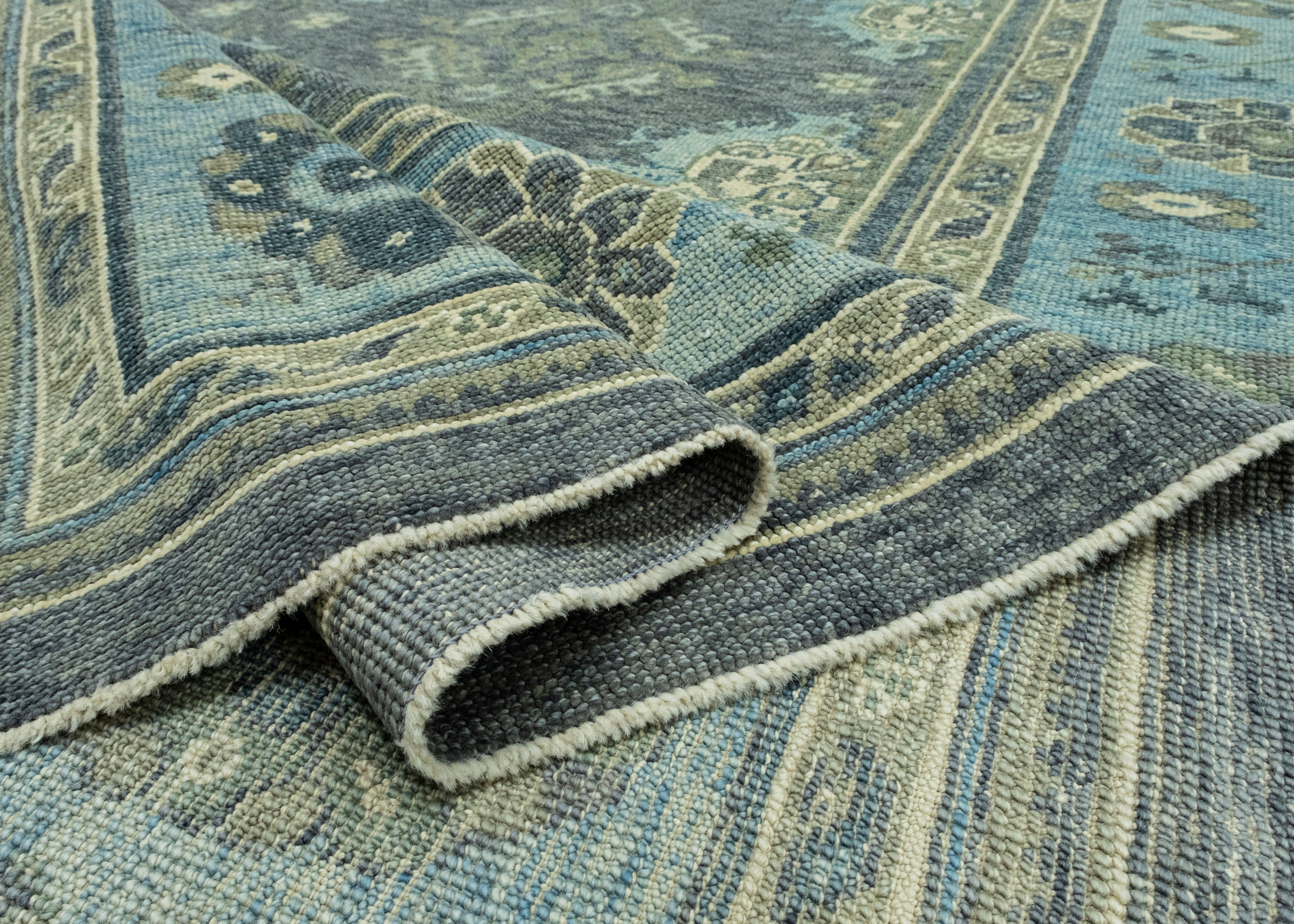 Turkish Oushak Rug 8'9