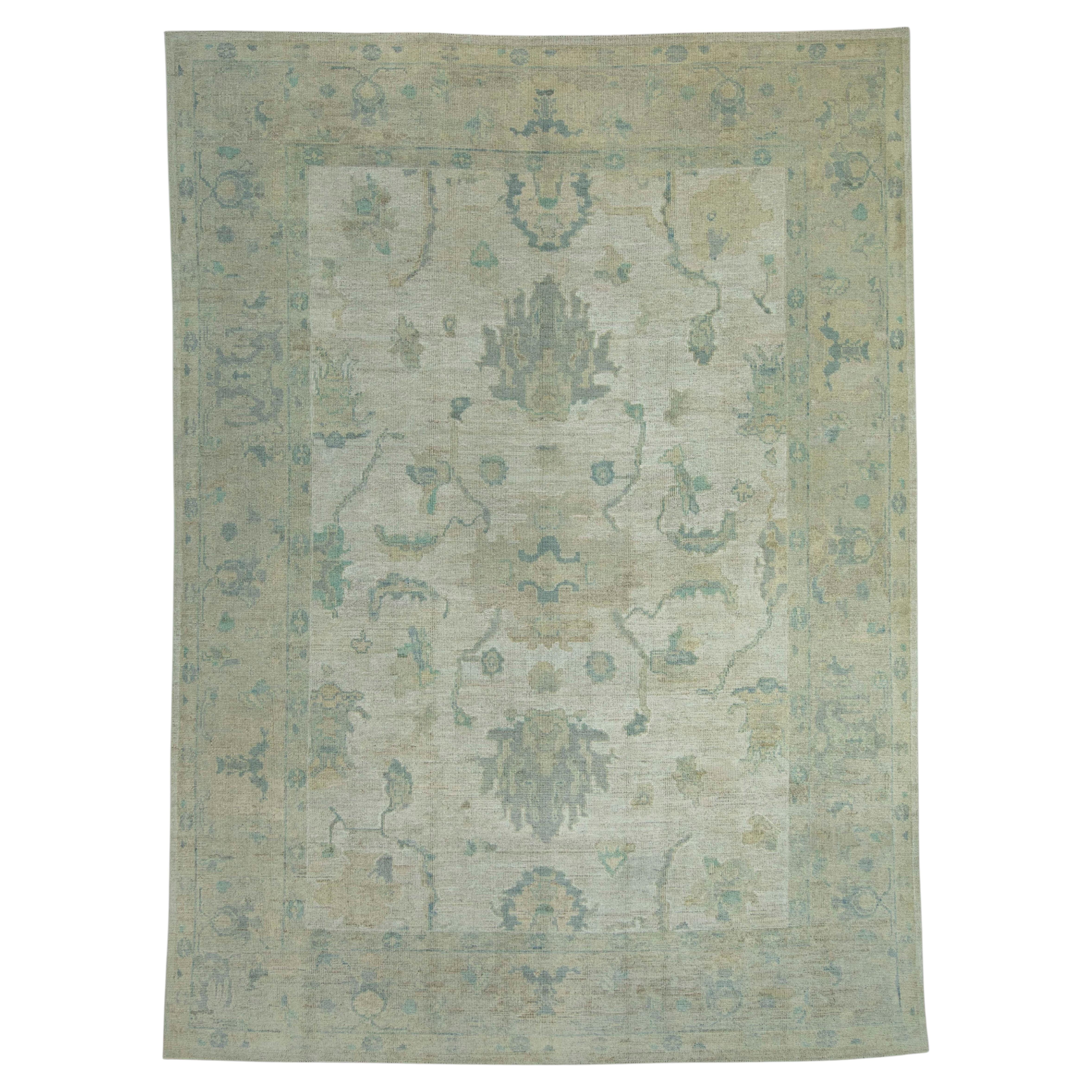 Turkish Oushak Rug 8'9" x 12' #18523