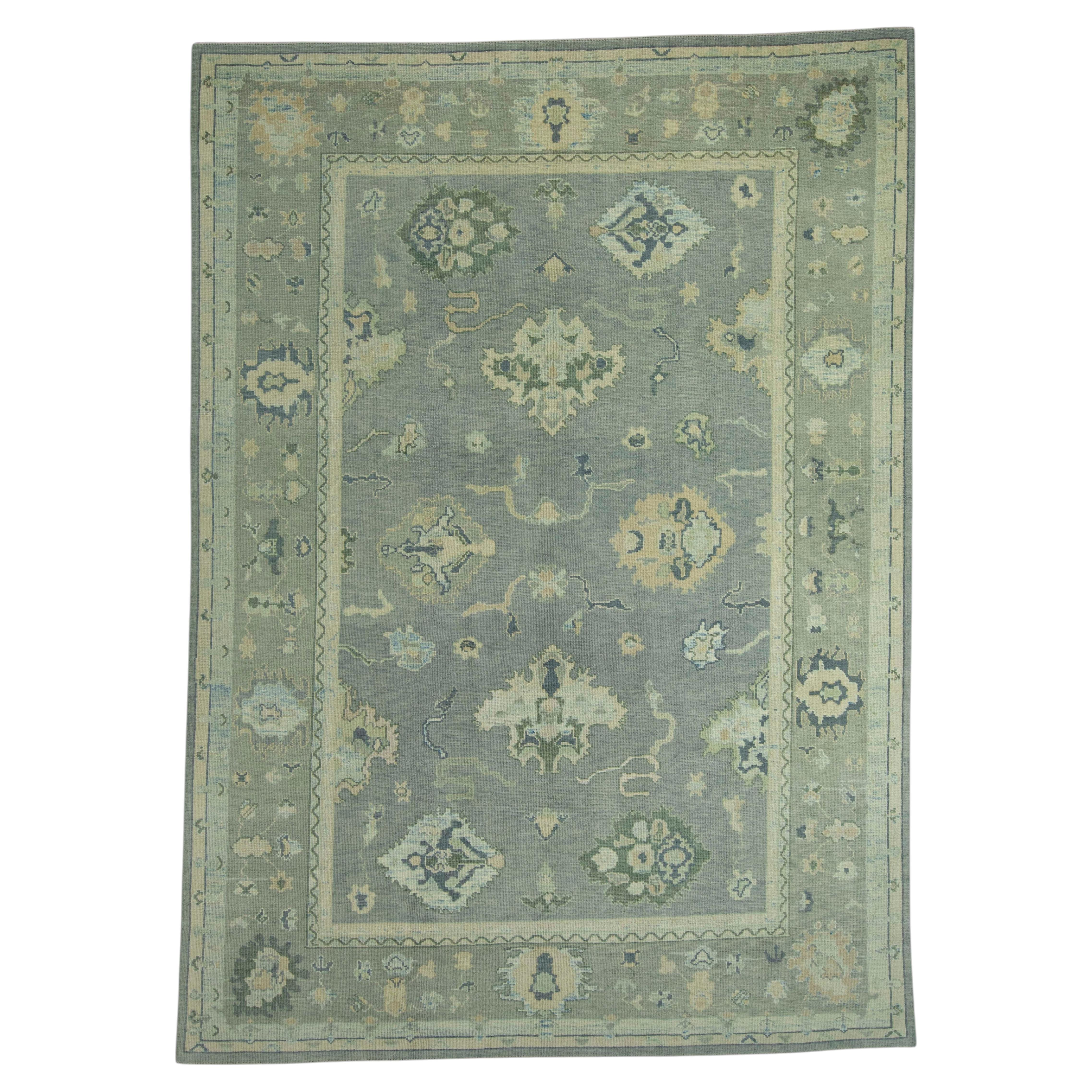 Turkish Oushak Rug 8'9" x 12'3" #18101