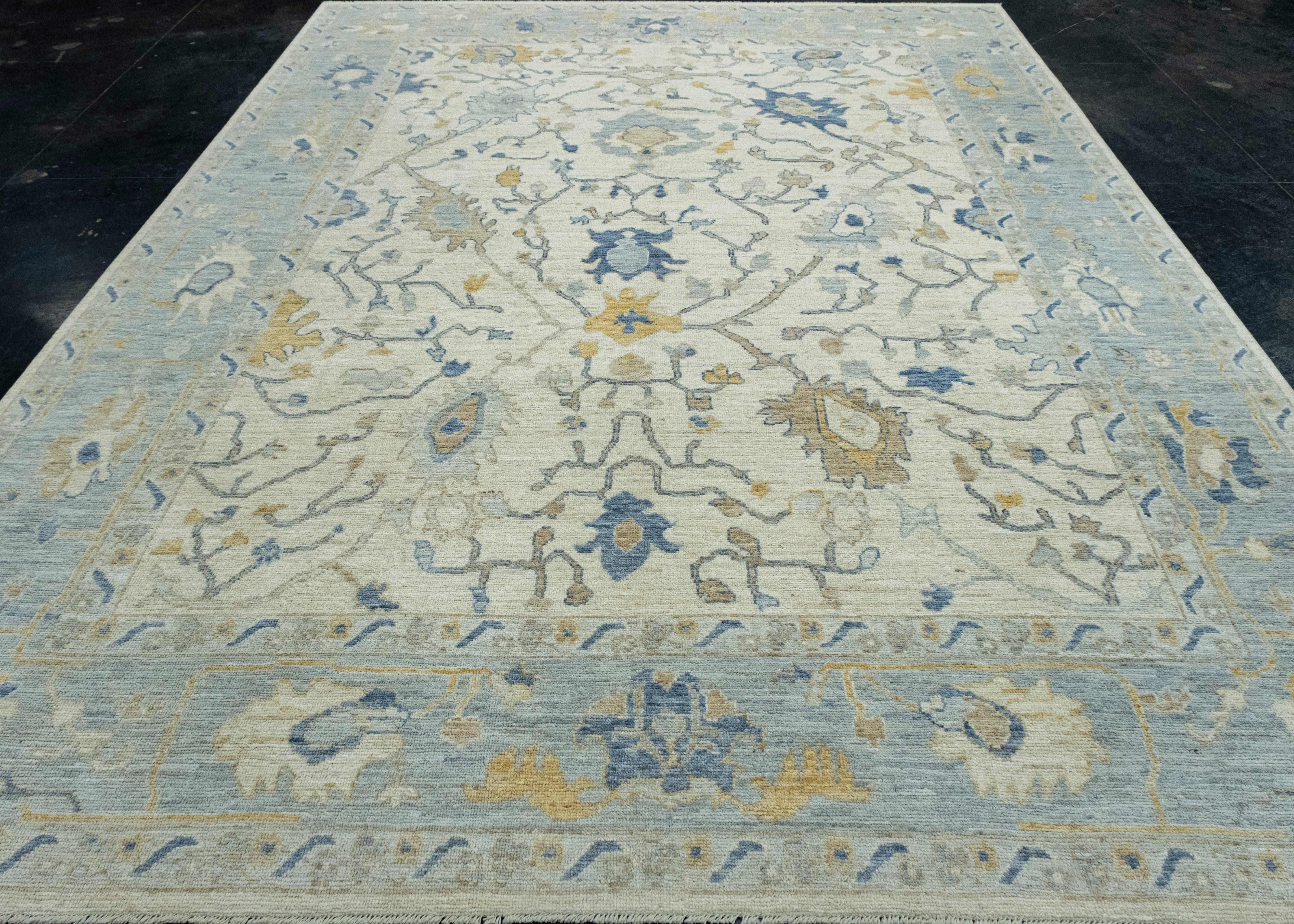 Turkish Oushak Rug 9' x 12' #17432 Explore a curated collection of hallway runners, wool rugs, and handmade masterpieces at , where elegance meets functionality. Elevate your space with a variety of styles to suit every taste. Our items are stunning