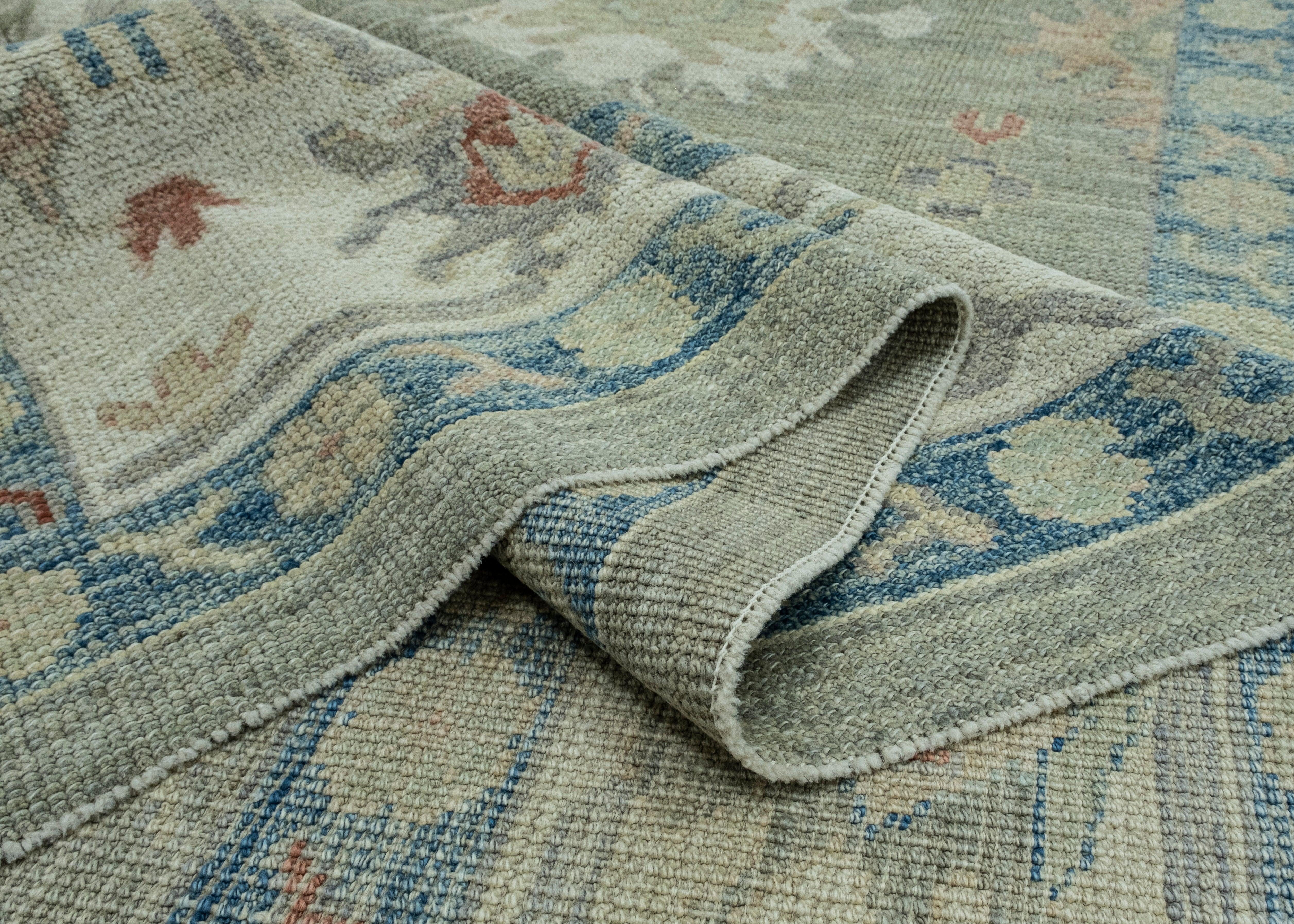 Turkish Oushak Rug 9' x 12'1
