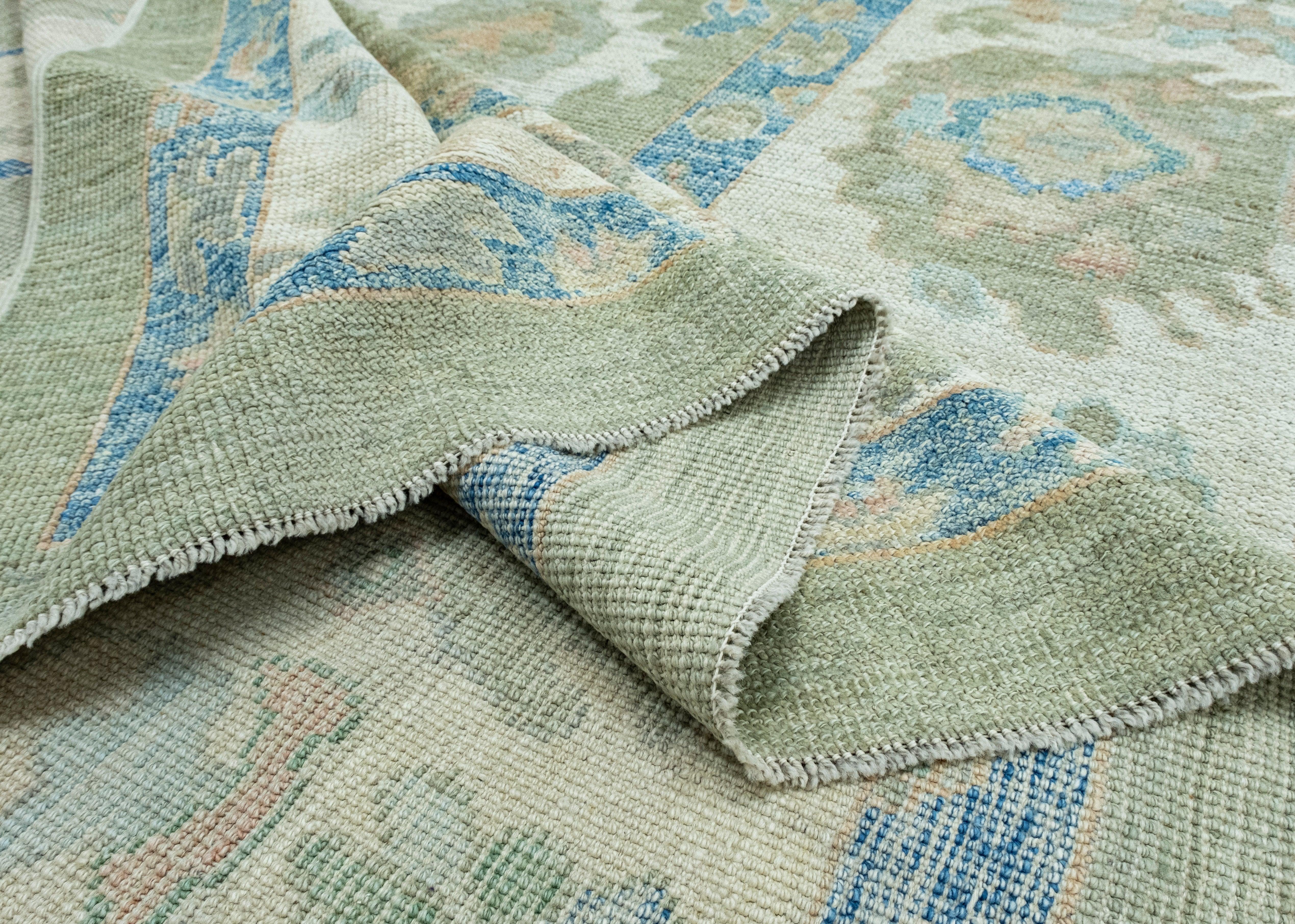 Turkish Oushak Rug 9' x 12'1