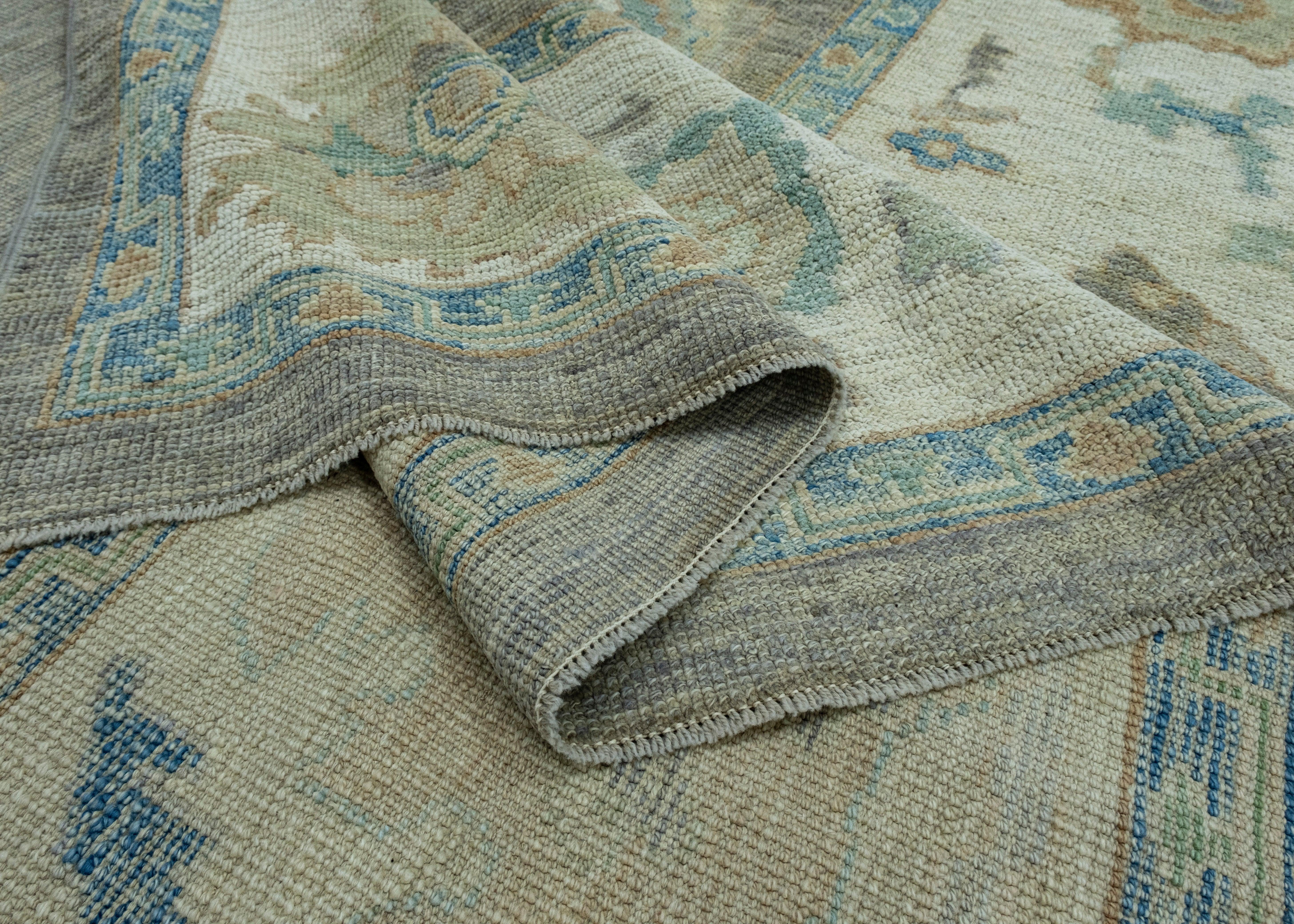 Turkish Oushak Rug 9' x 12'2