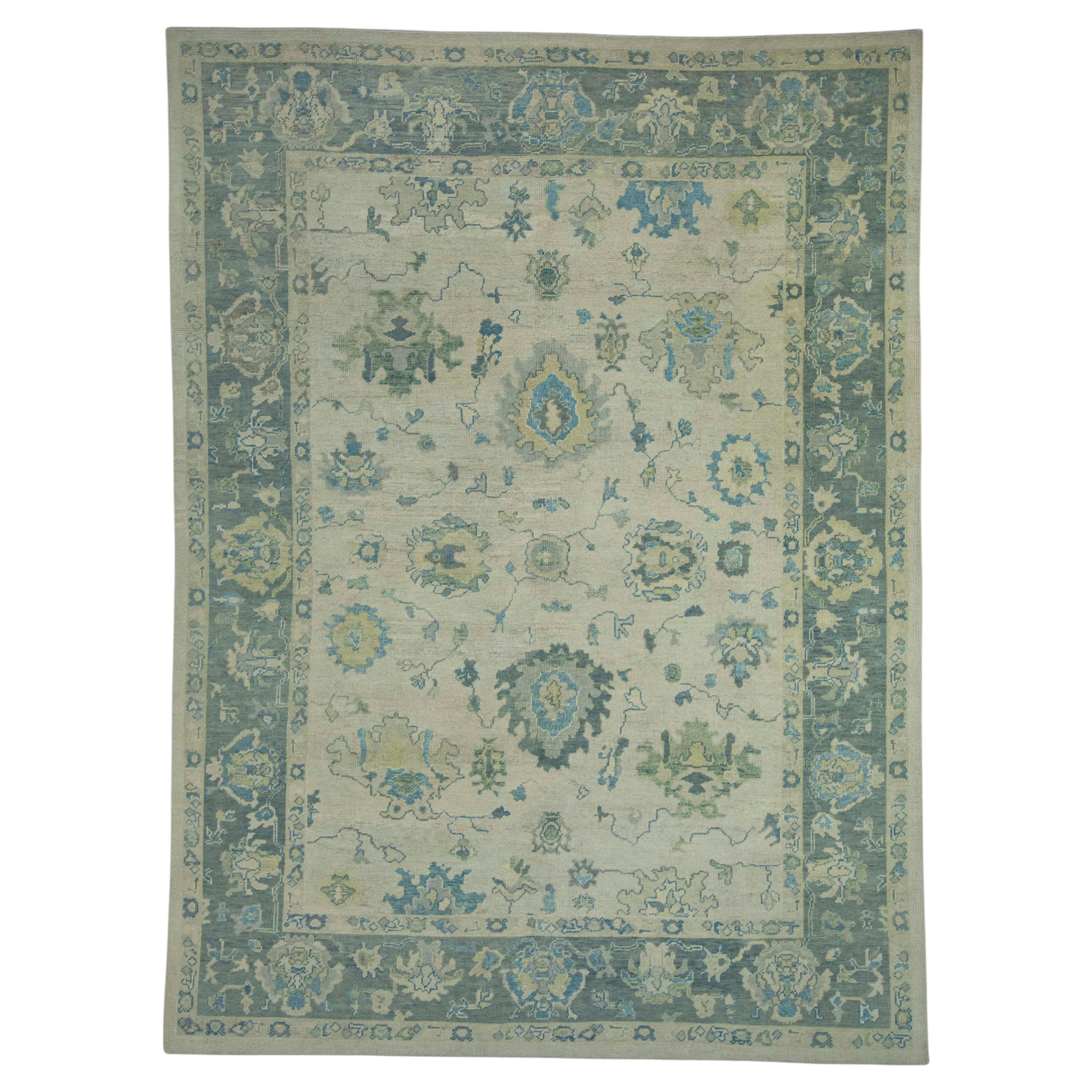 Turkish Oushak Rug 9' x 12'2" #18582