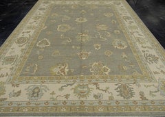 Türkischer Oushak-Teppich 9' x 12'2"
