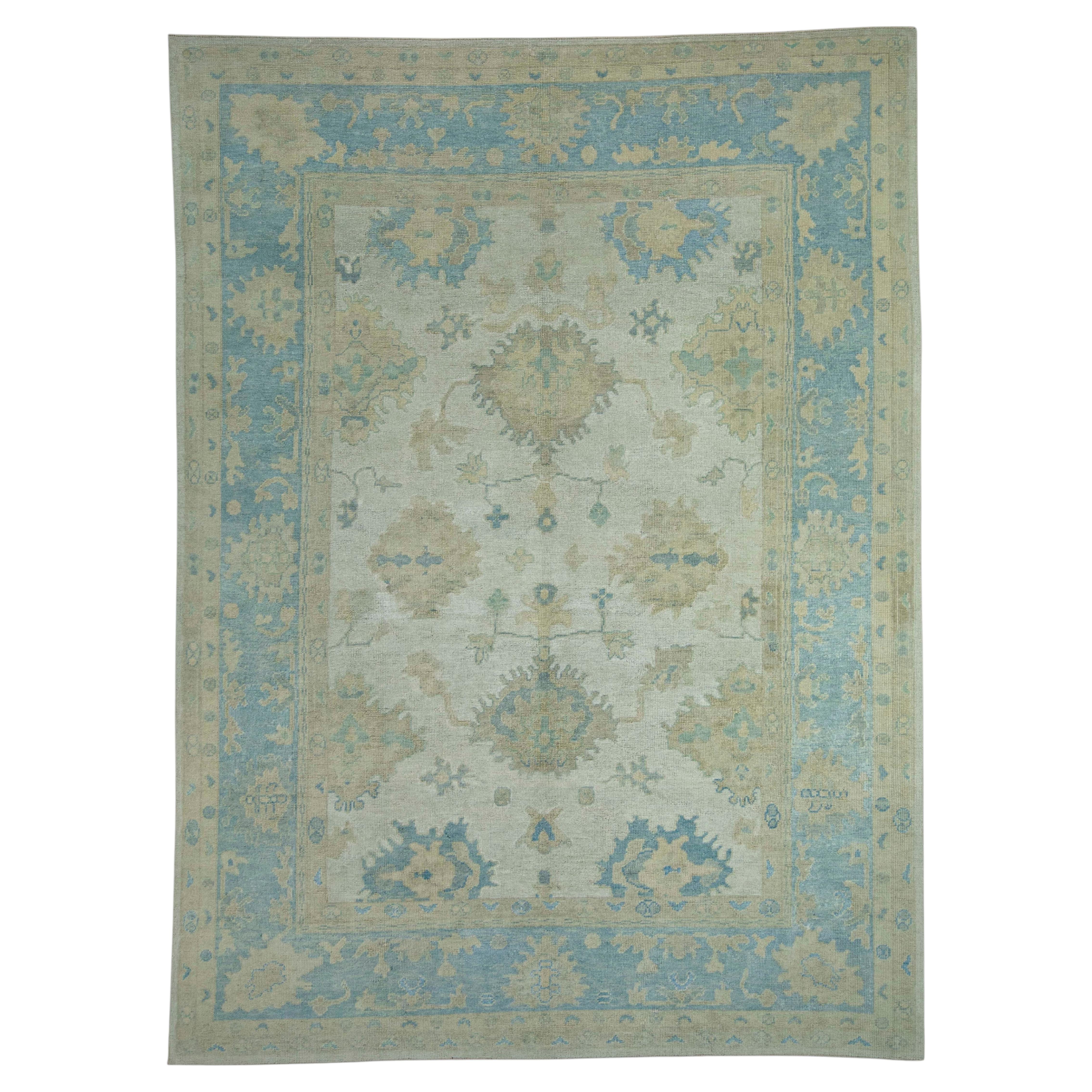 Turkish Oushak Rug 9' x 12'3" #18598