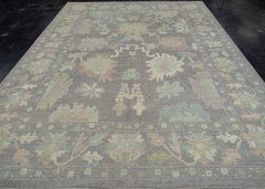 Türkischer Oushak-Teppich 9' x 12'3"