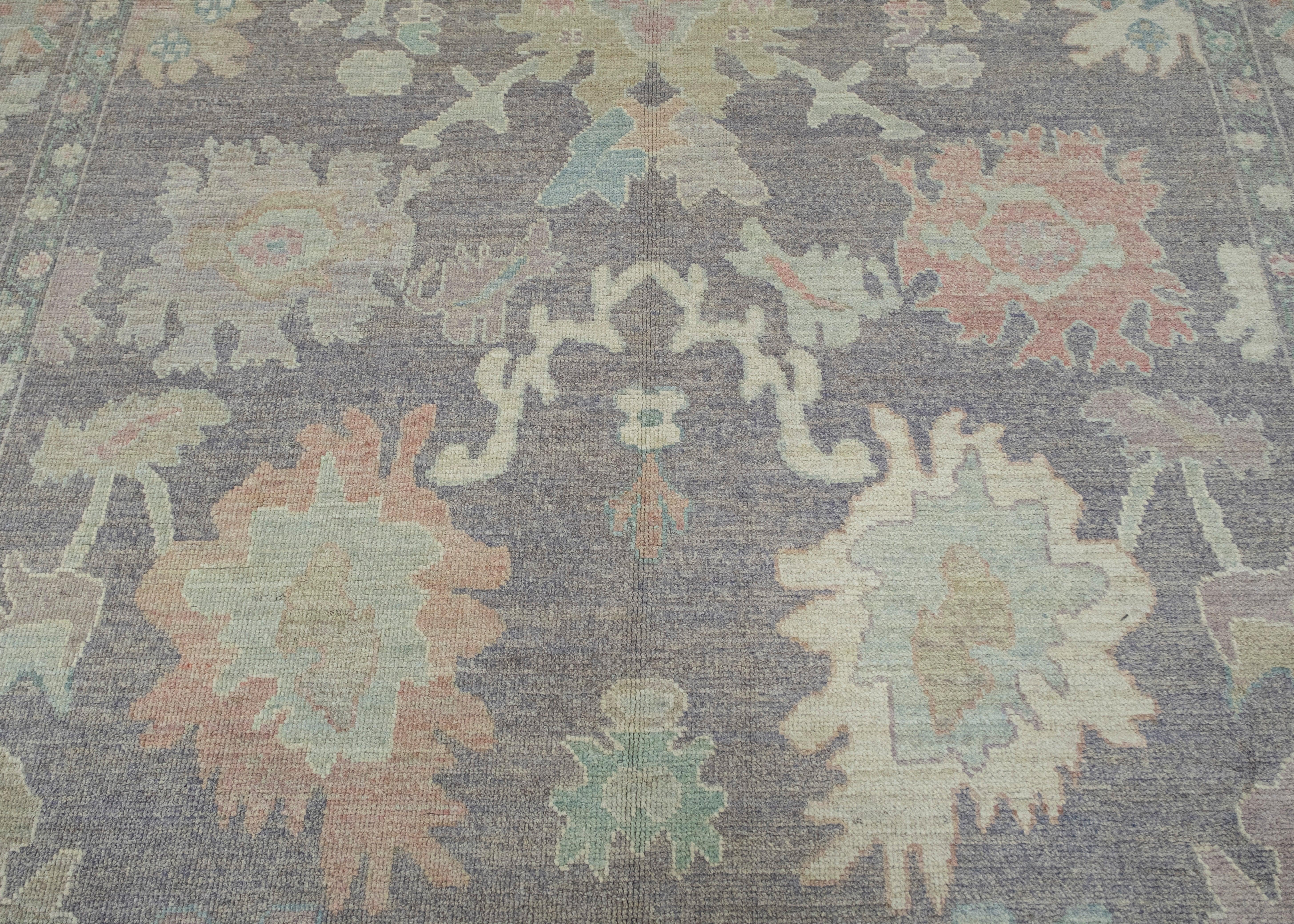 Türkischer Oushak-Teppich 9' x 12'3