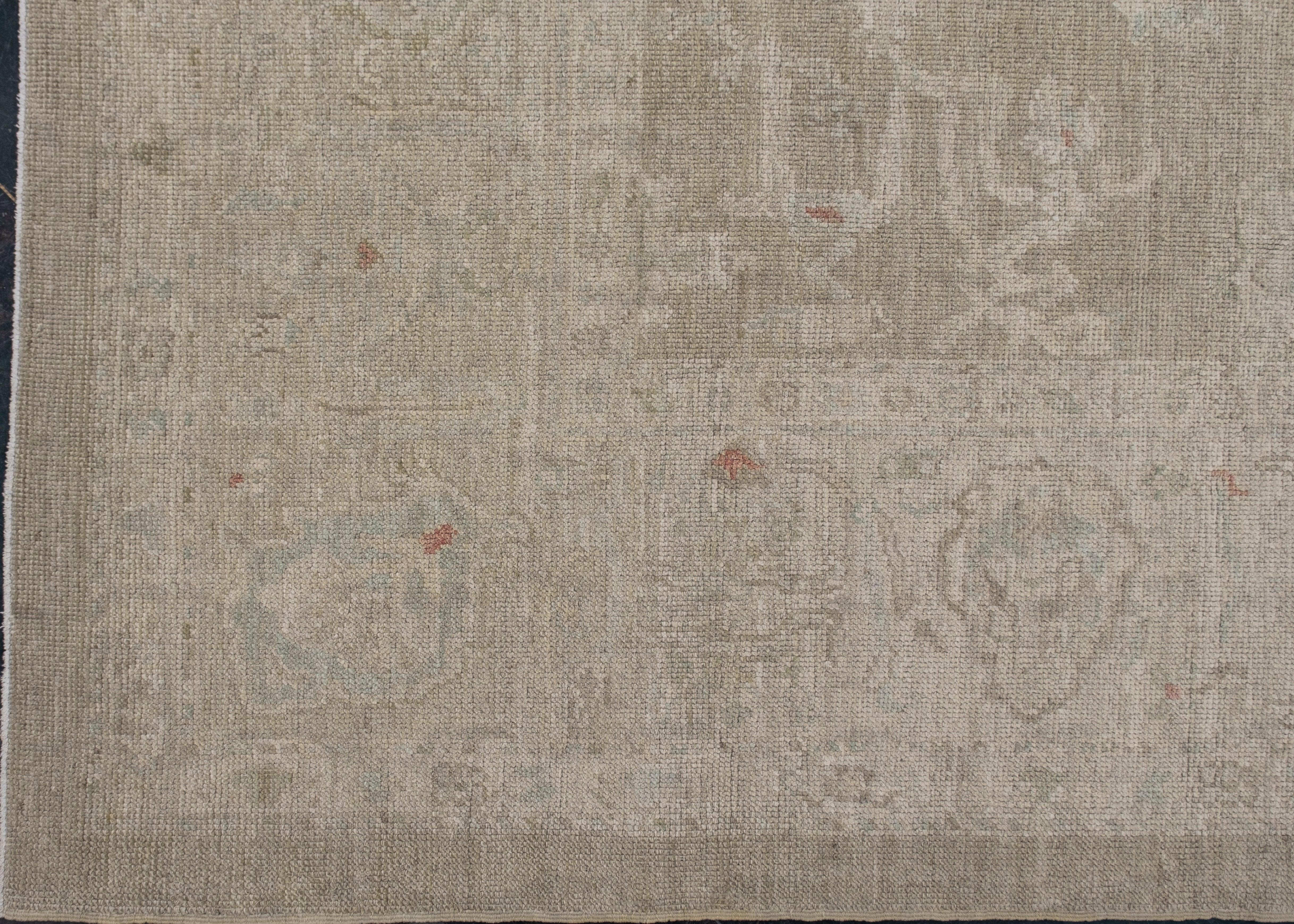 Türkischer Oushak-Teppich 9' x 12'5