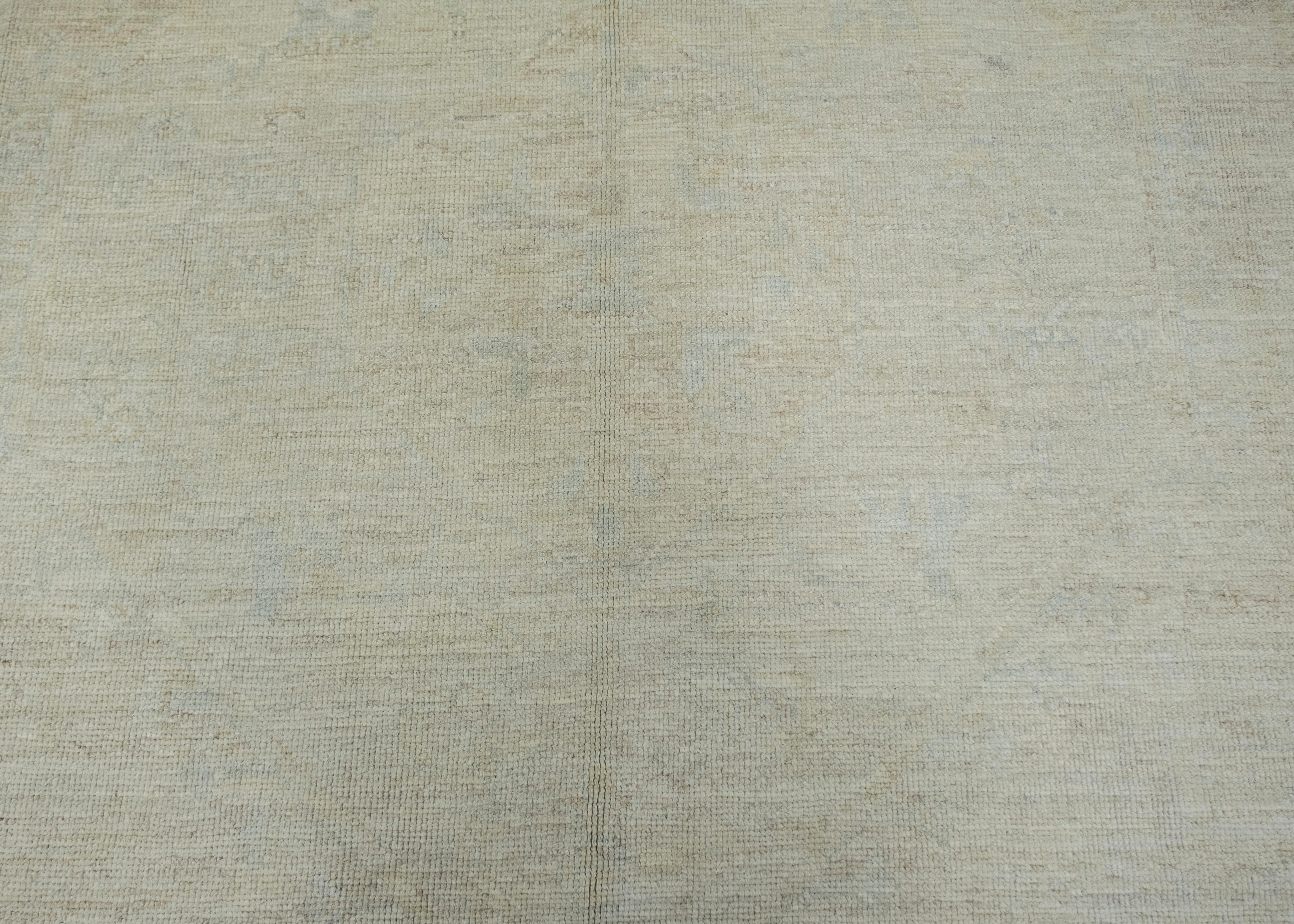 Turkish Oushak Rug 9' x 12'6