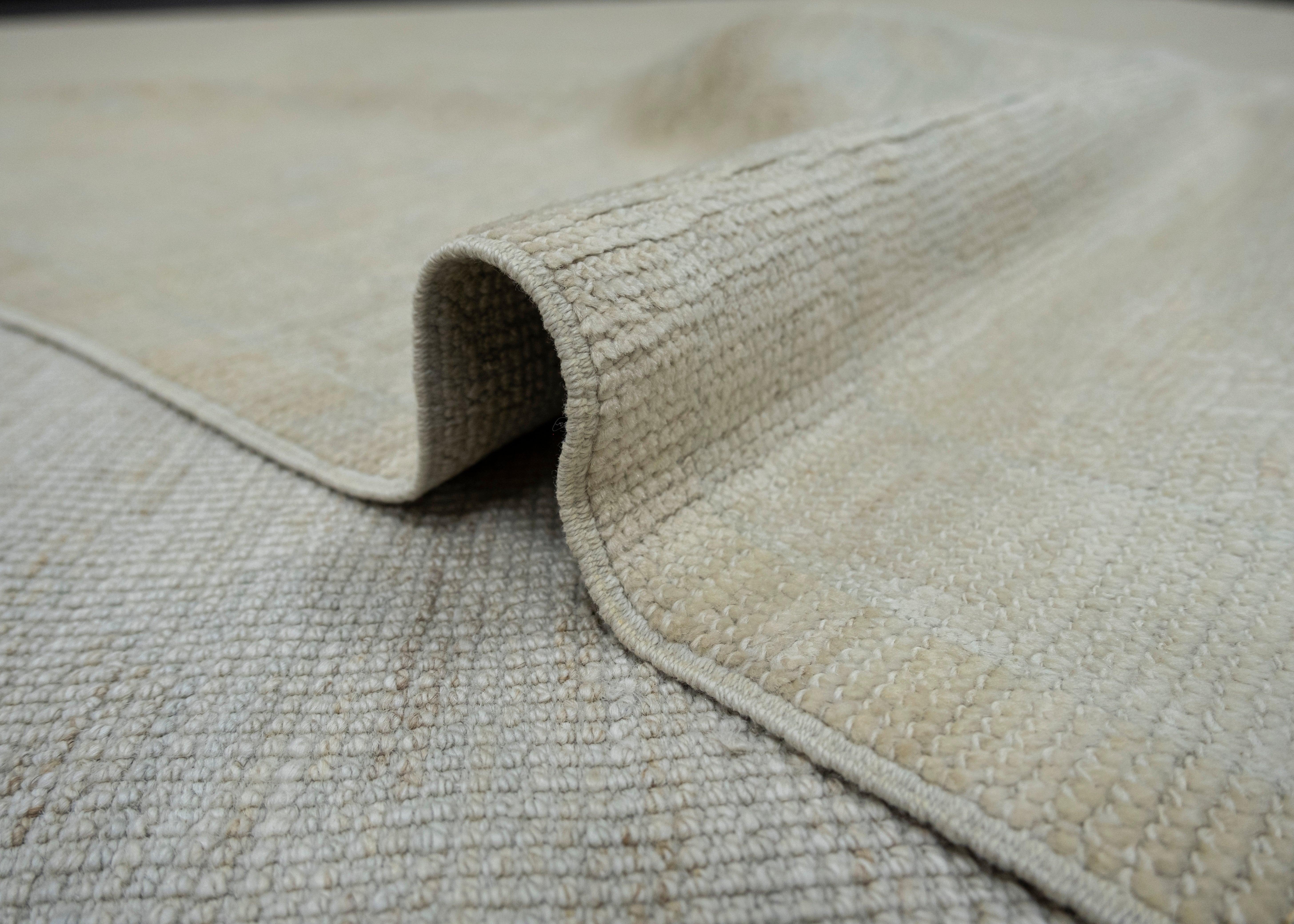 Wool Turkish Oushak Rug 9' x 12'6