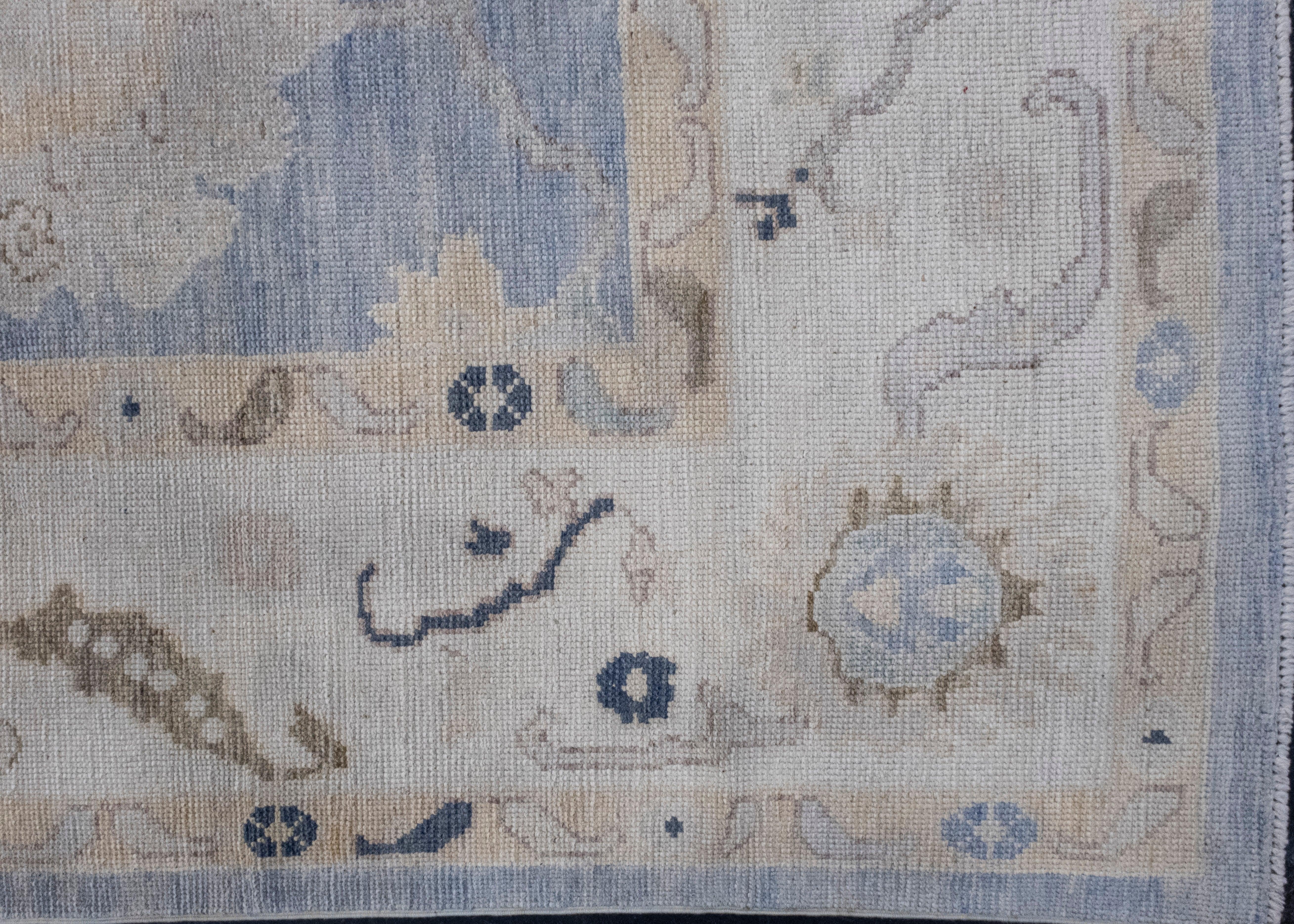 Türkischer Oushak-Teppich 9' x 12'7