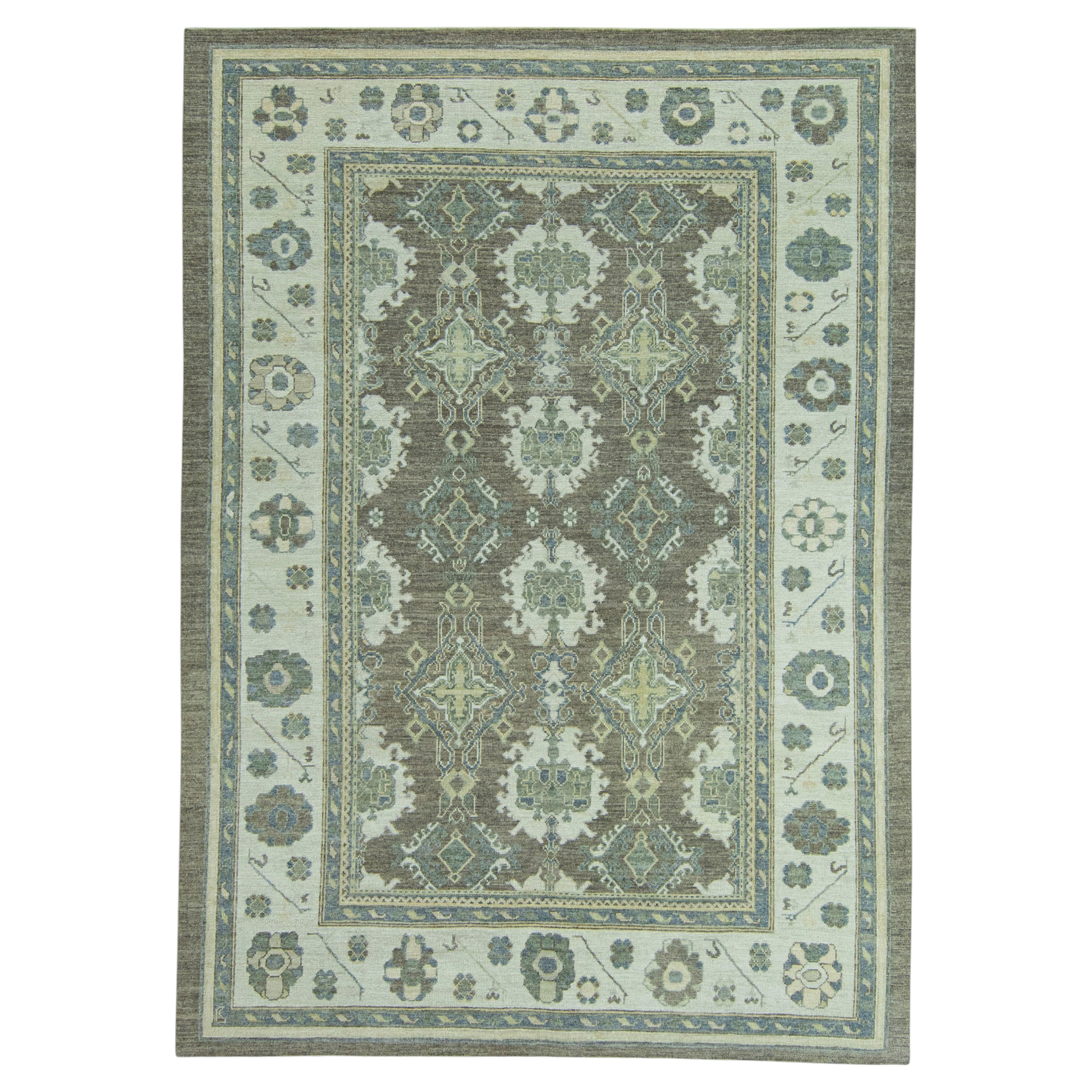 Turkish Oushak Rug 9' x 12'7" #19395