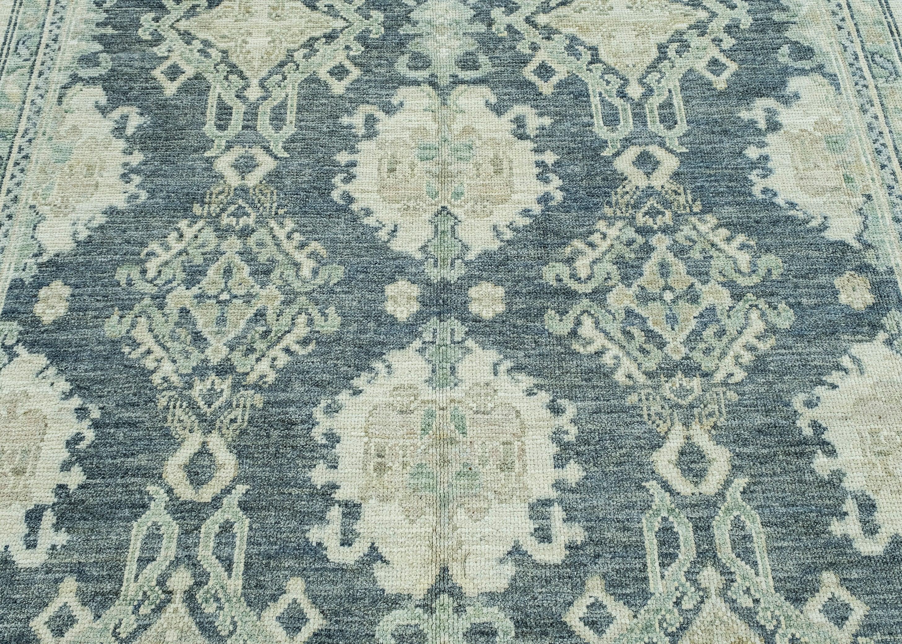 Contemporary Turkish Oushak Rug 9' x 12'8