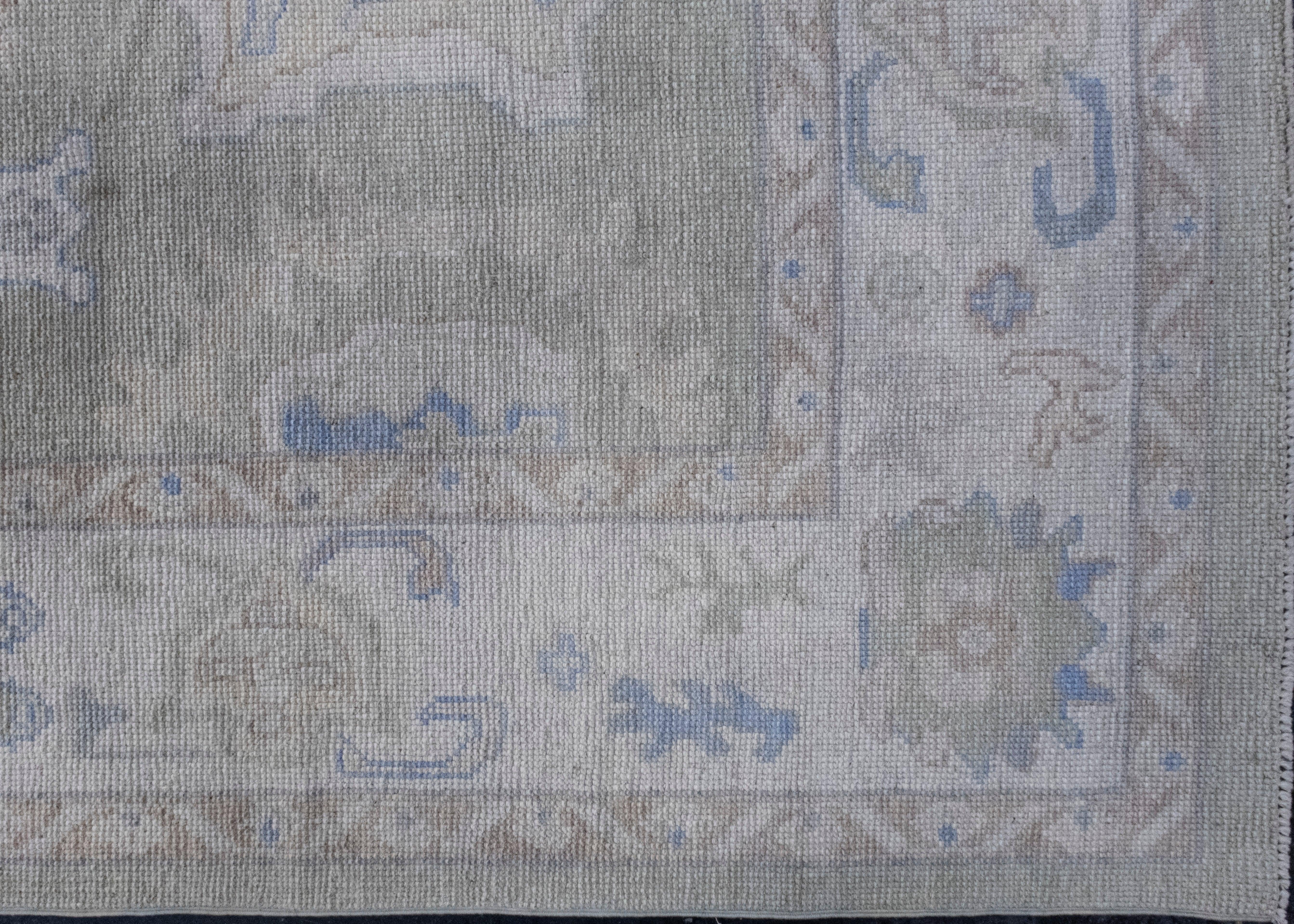Türkischer Oushak-Teppich 9' x 13'2