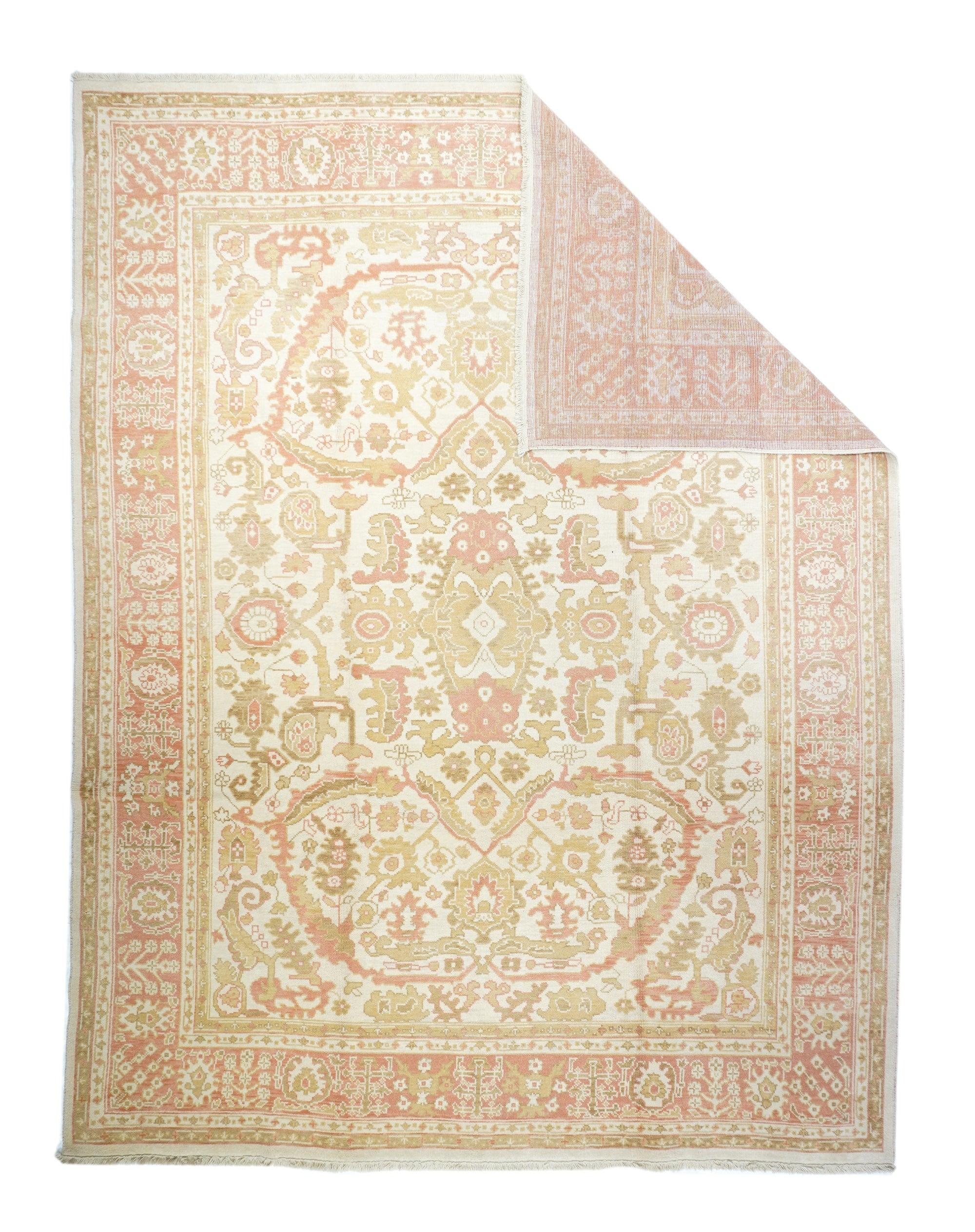Turkish Oushak Rug 9'0