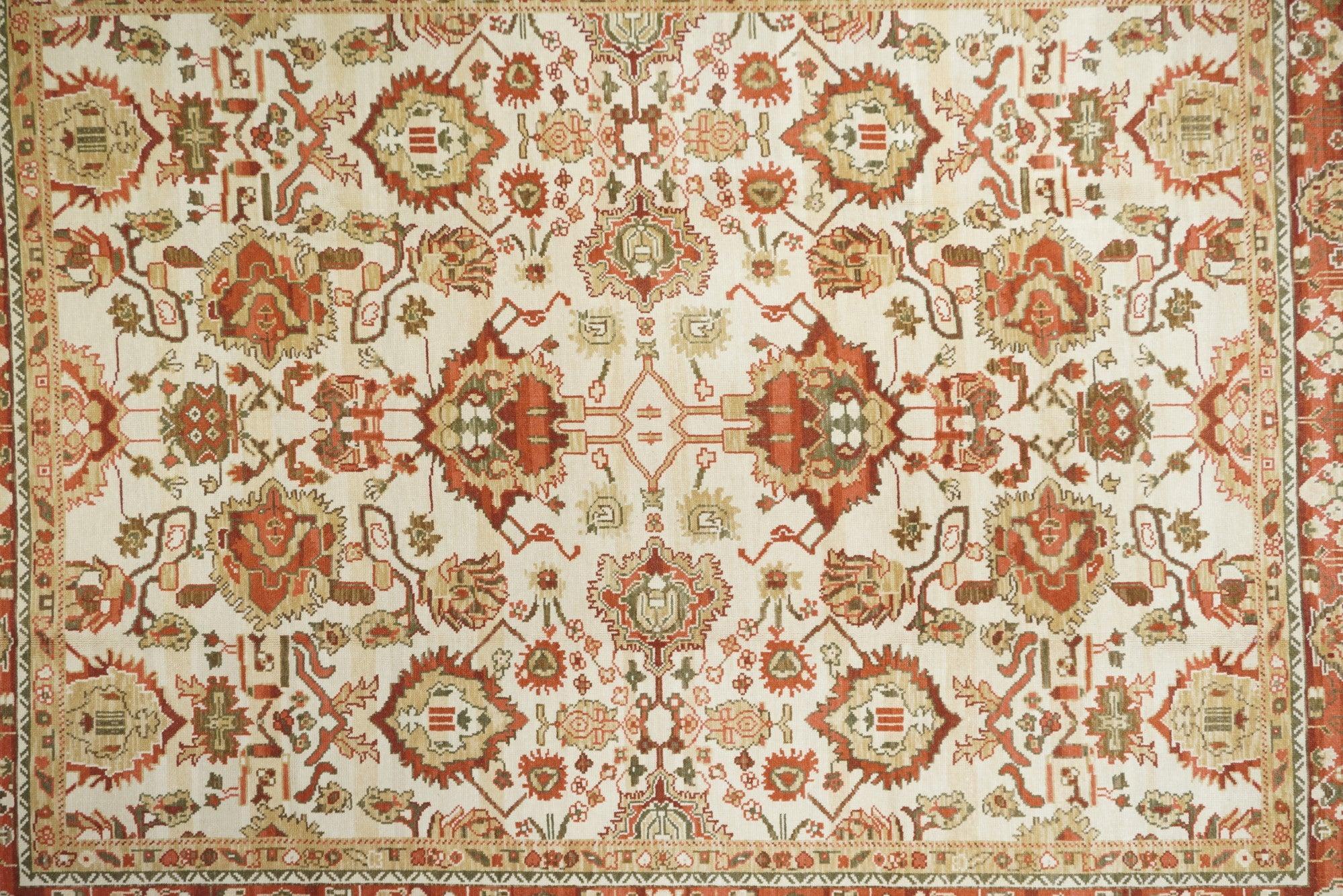 Türkischer Oushak-Teppich 9'0