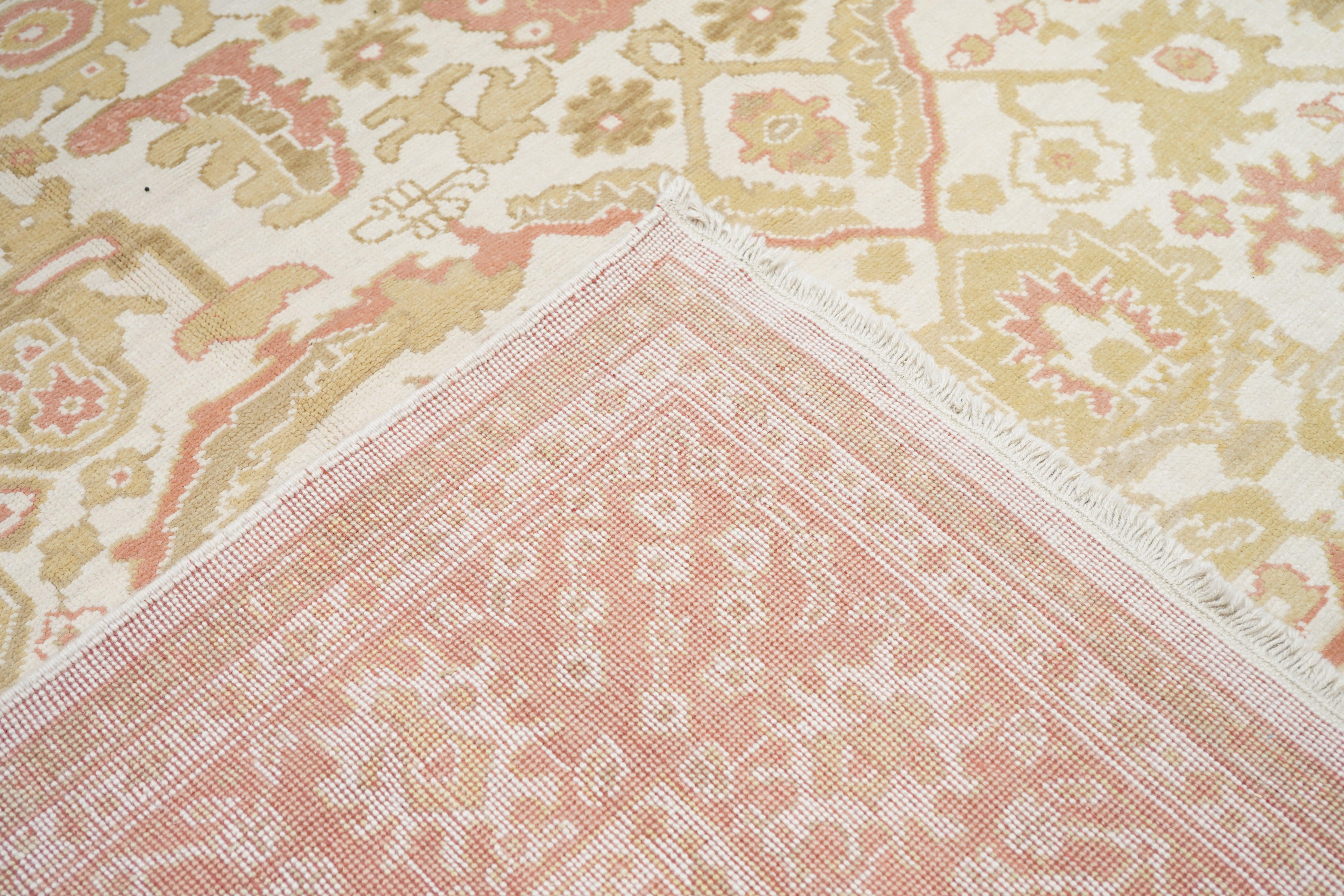Turkish Oushak Rug 9'0