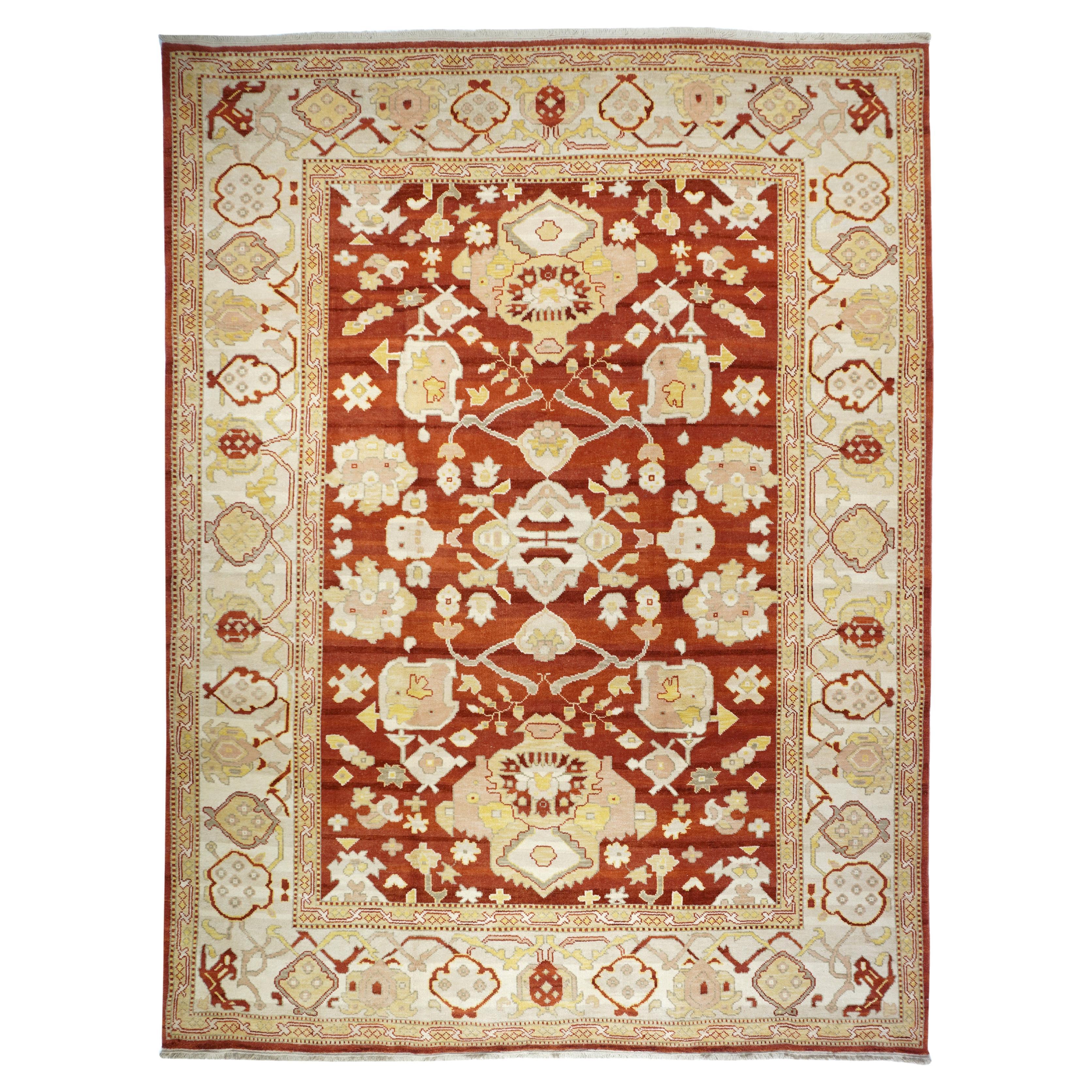 Tapis turc Oushak 9'0" x 12'0"