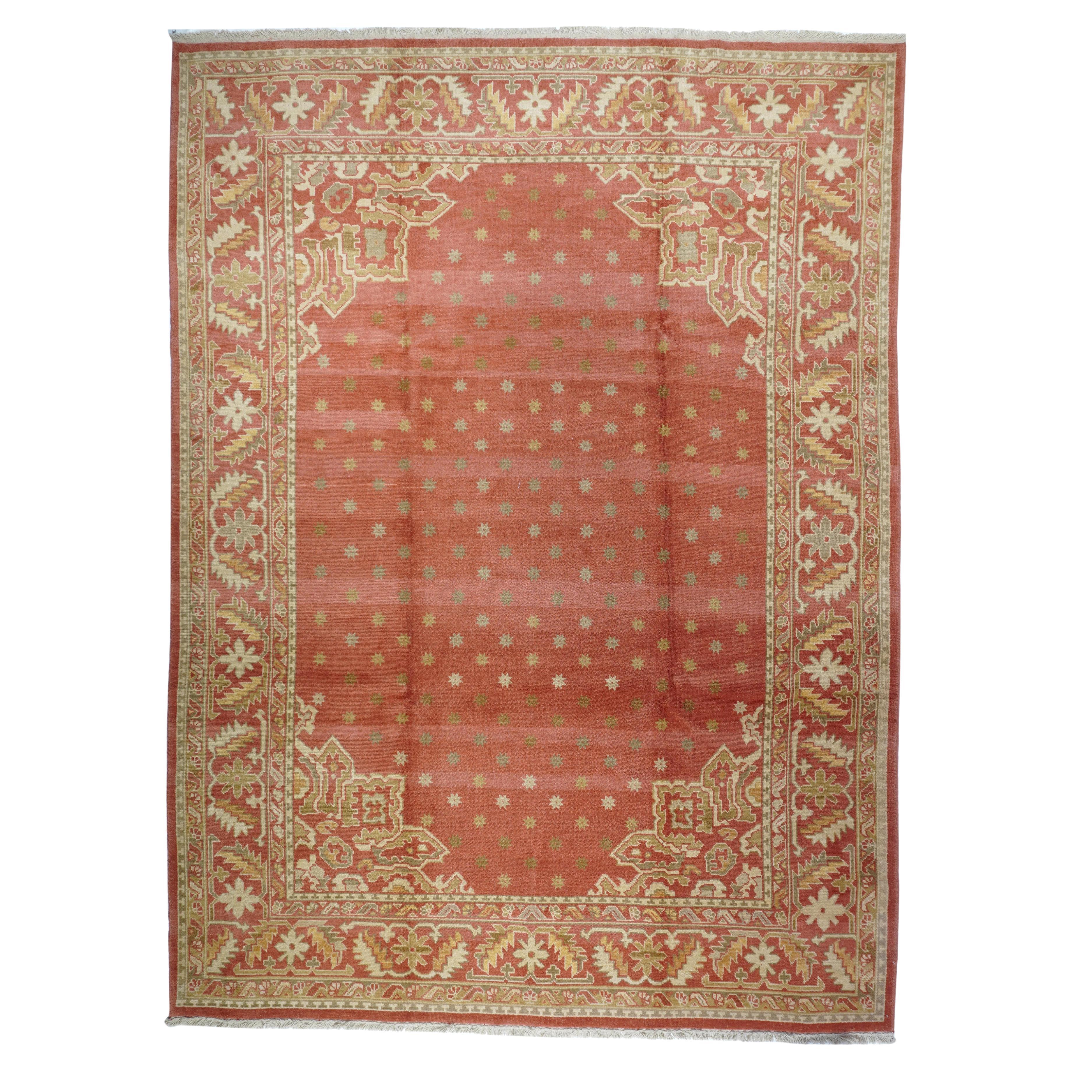 Turkish Oushak Rug 9’0" x 12”0"
