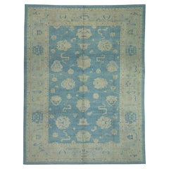 Turkish Oushak Rug 9'1" x 12' #18605