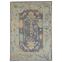 Türkischer Oushak-Teppich 9'1" x 12'11"
