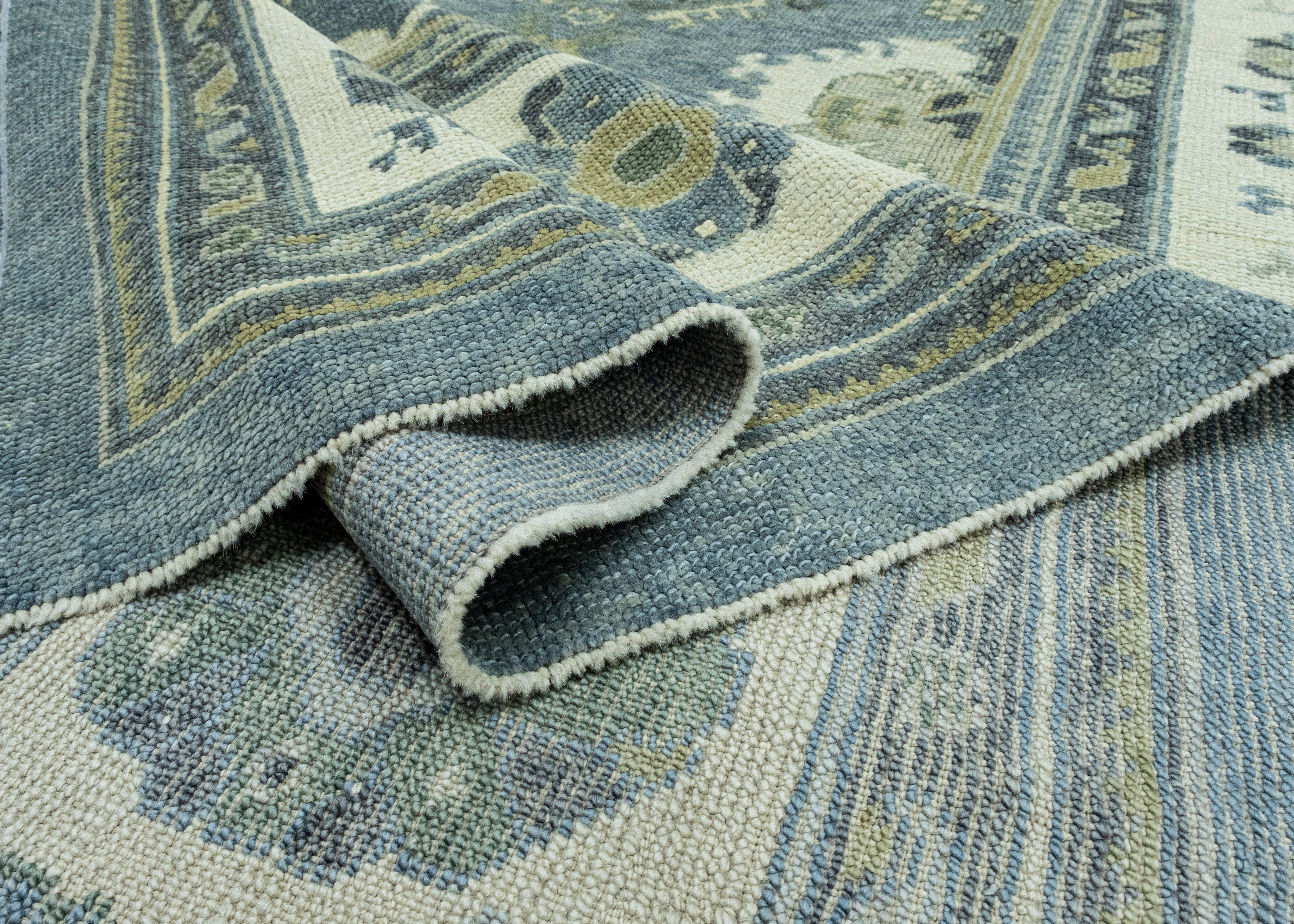 Turkish Oushak Rug 9'1