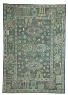Turkish Oushak Rug 9'1" x 13' #22181