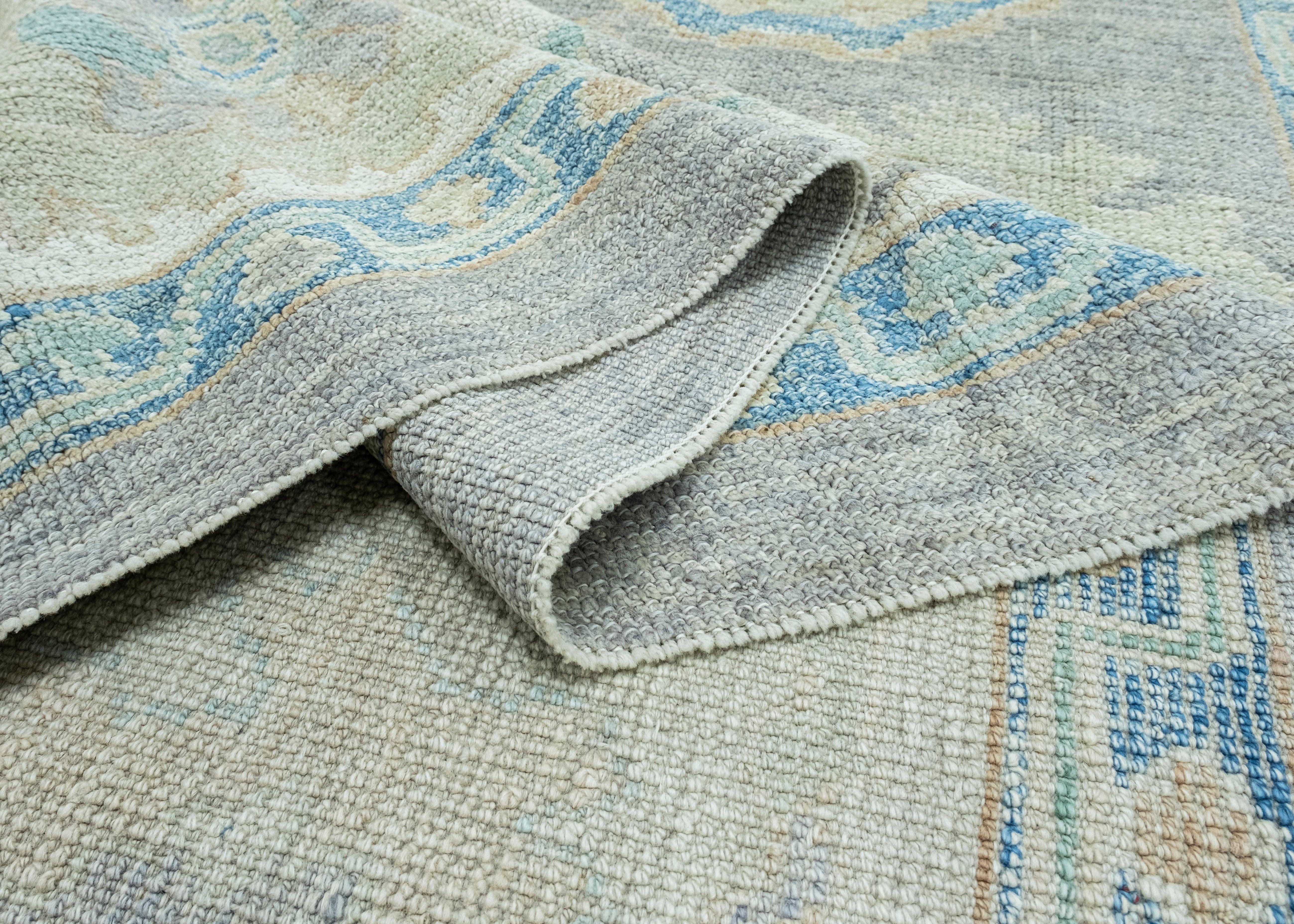 Turkish Oushak Rug 9'10
