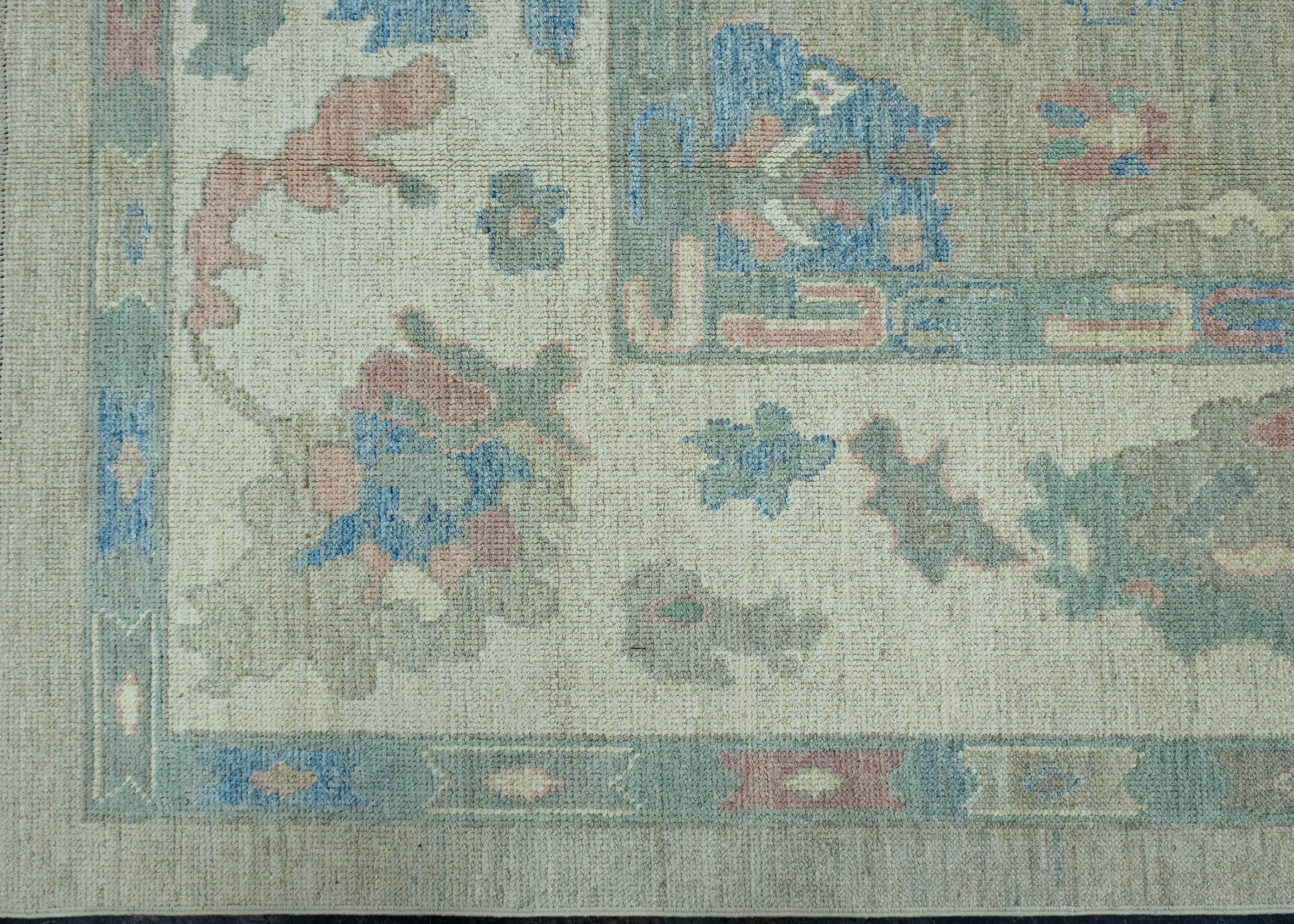 Turkish Oushak Rug 9'10