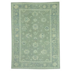 Turkish Oushak Rug 9'11" x 13'7" #19078