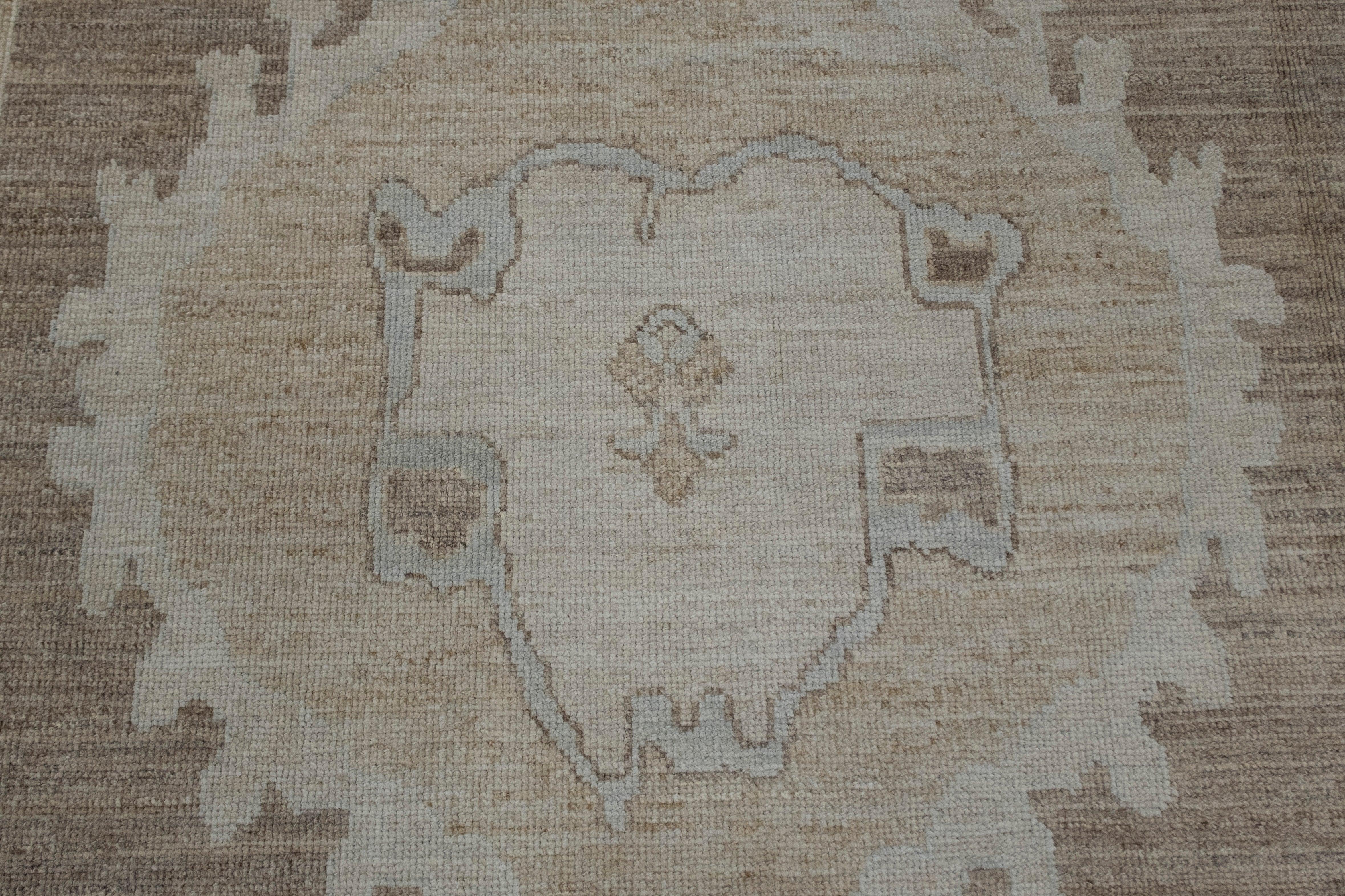 Türkischer Oushak-Teppich 9'2