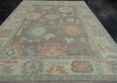 Türkischer Oushak-Teppich 9'2" x 12'4"