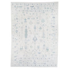 Turkish Oushak Rug 9'2" x 12'7" #20341