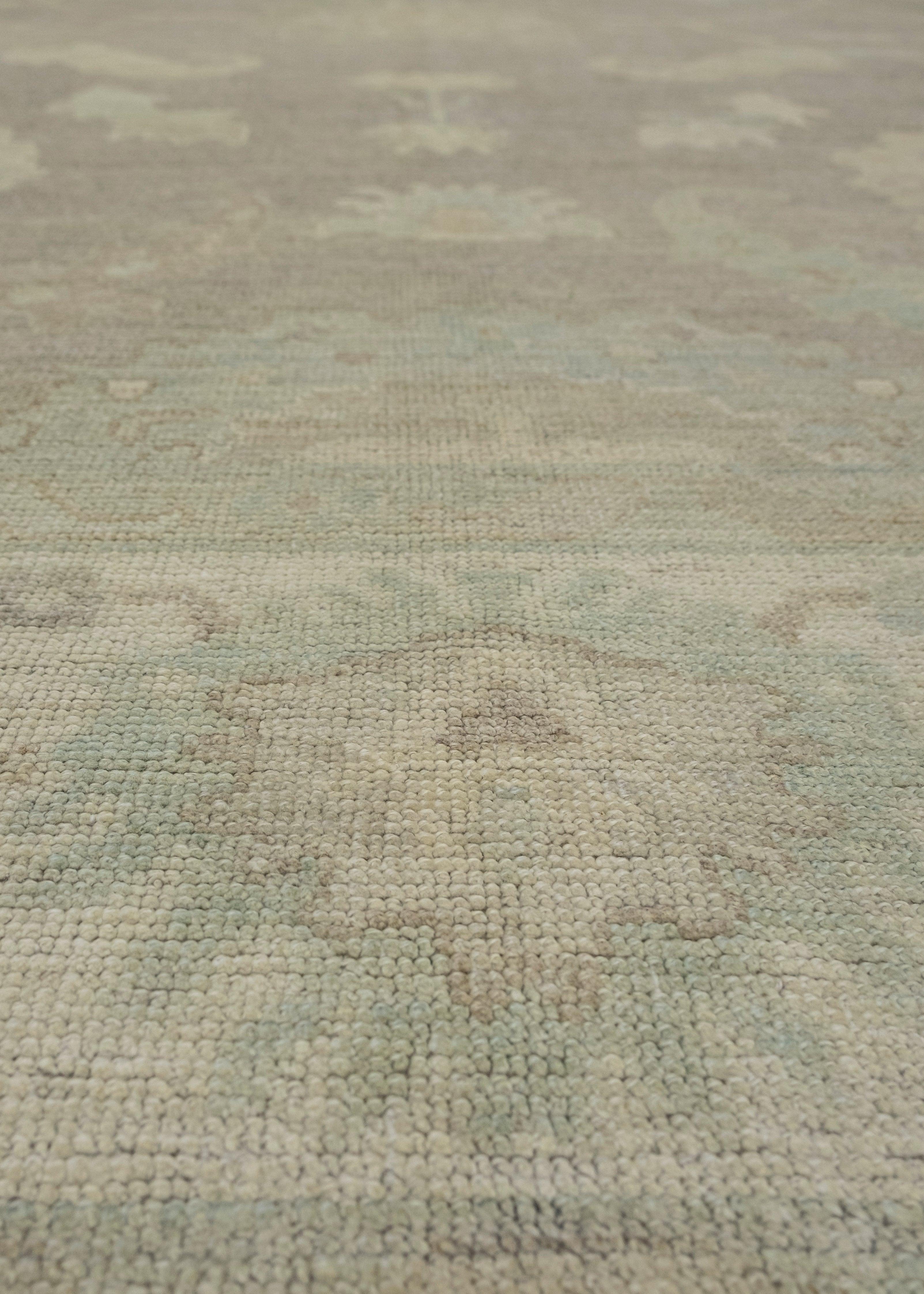 Turkish Oushak Rug 9'2