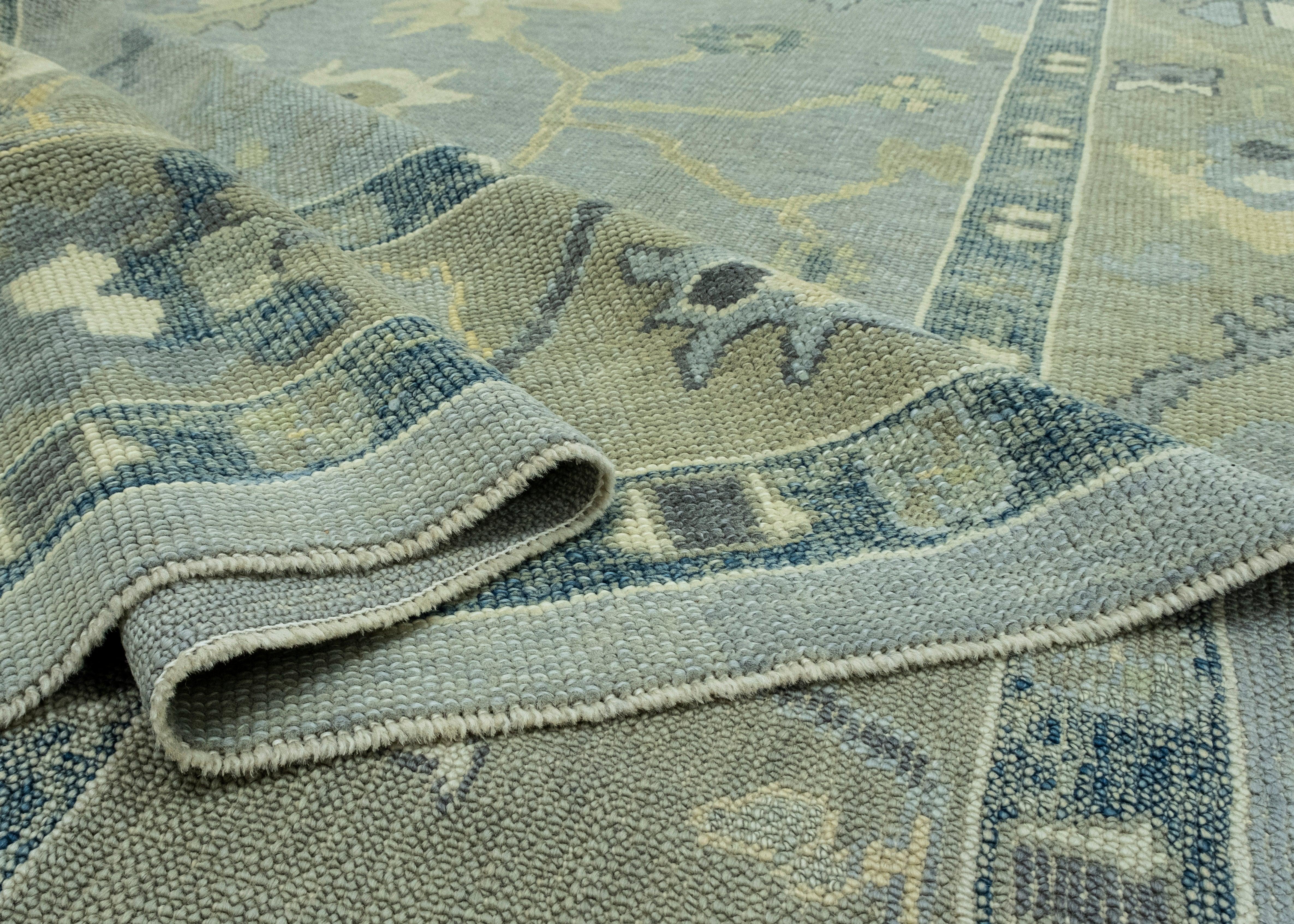 Turkish Oushak Rug 9'3