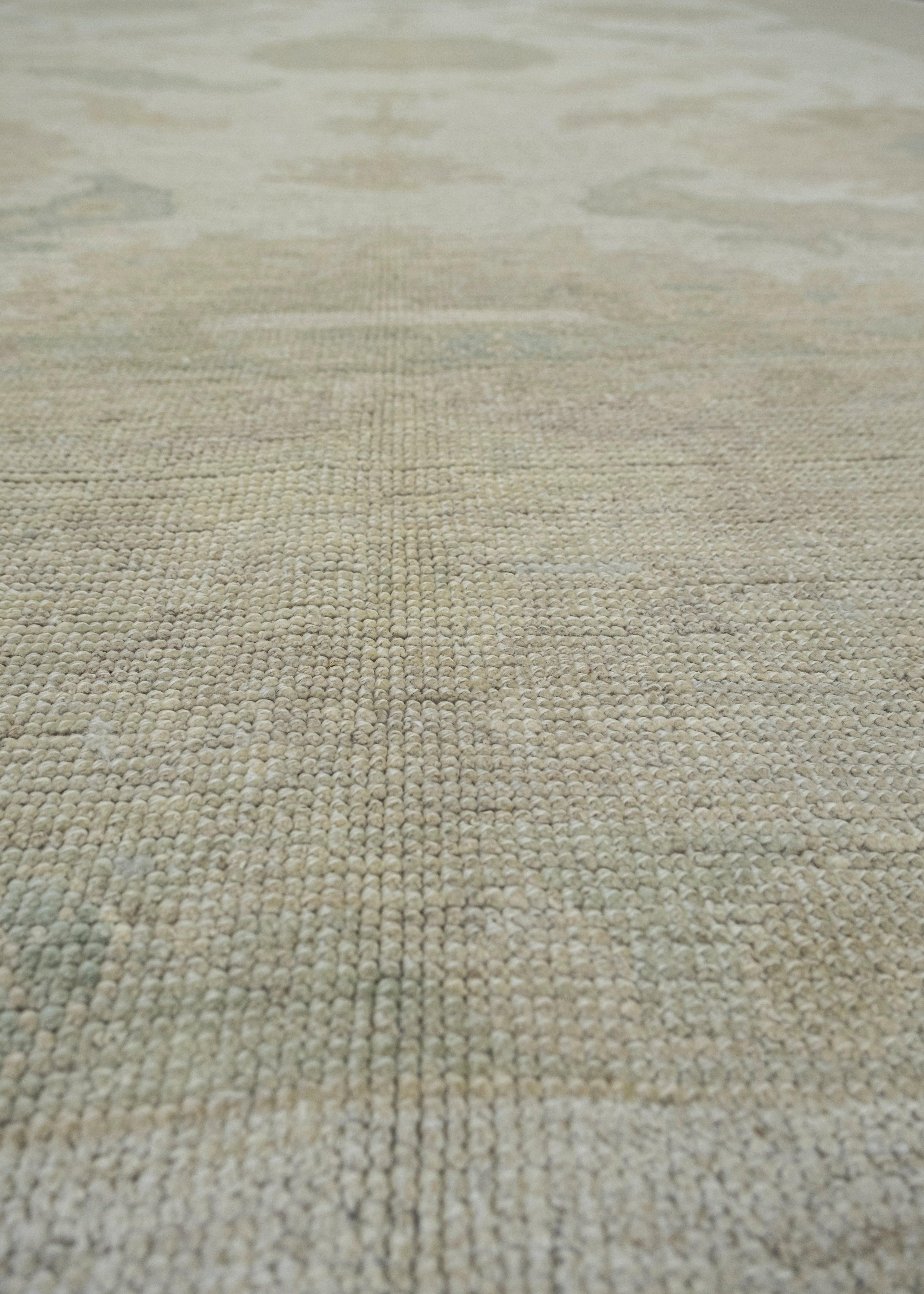 Alfombra turca Oushak 9'3