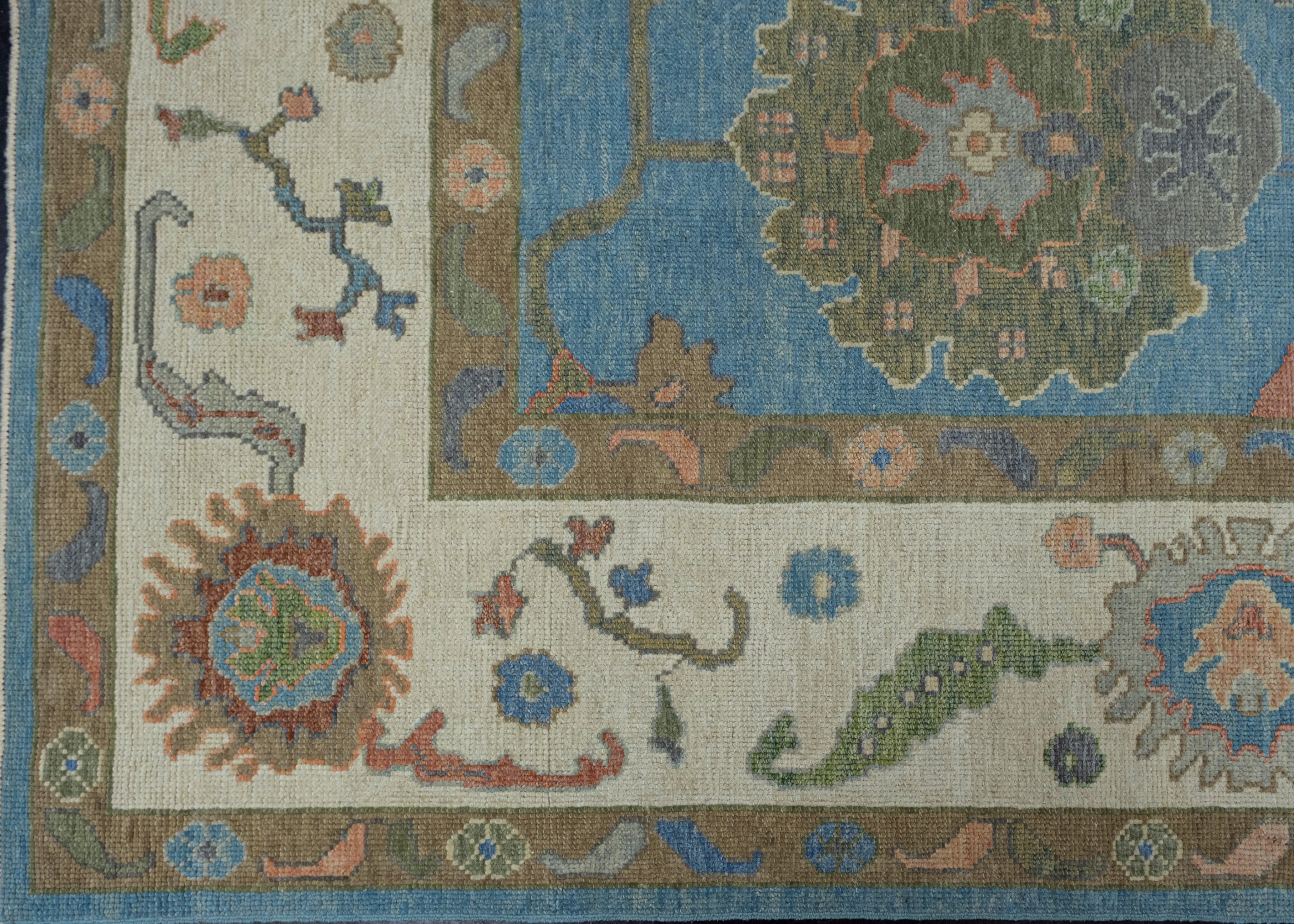 Turkish Oushak Rug 9'3