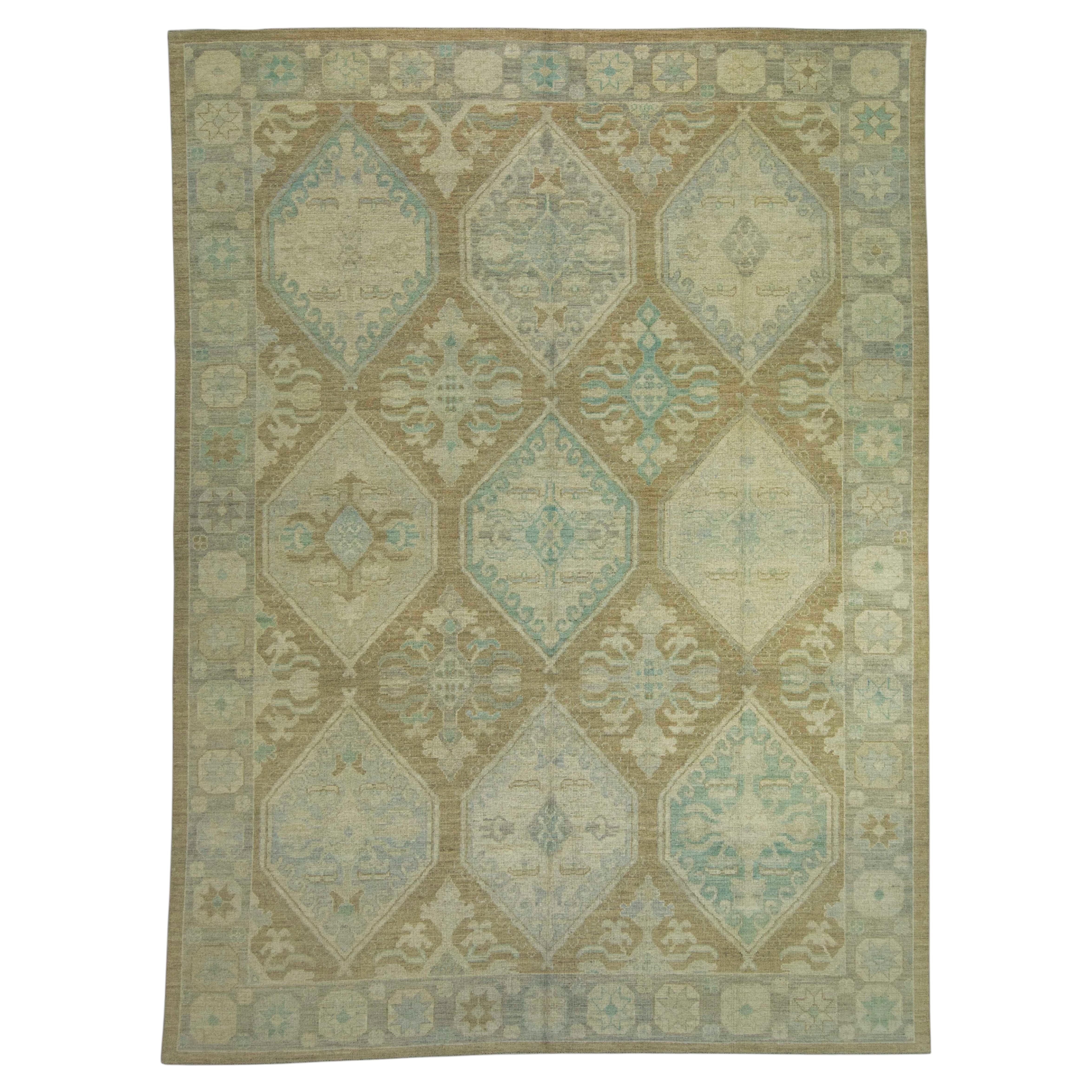 Turkish Oushak Rug 9'3" x 12'6" #18631