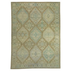 Turkish Oushak Rug 9'3" x 12'6" #18631