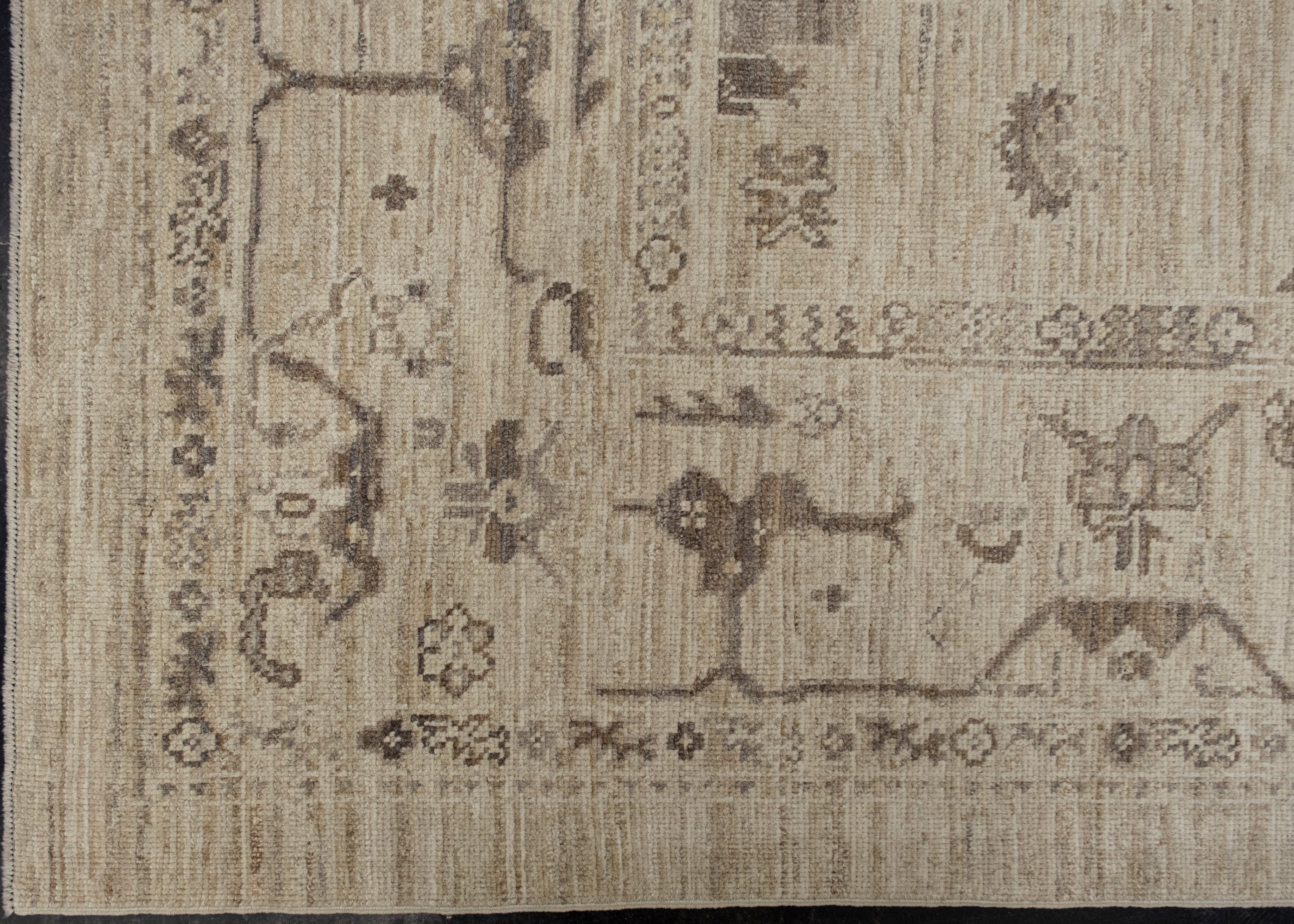 Turkish Oushak Rug 9'3
