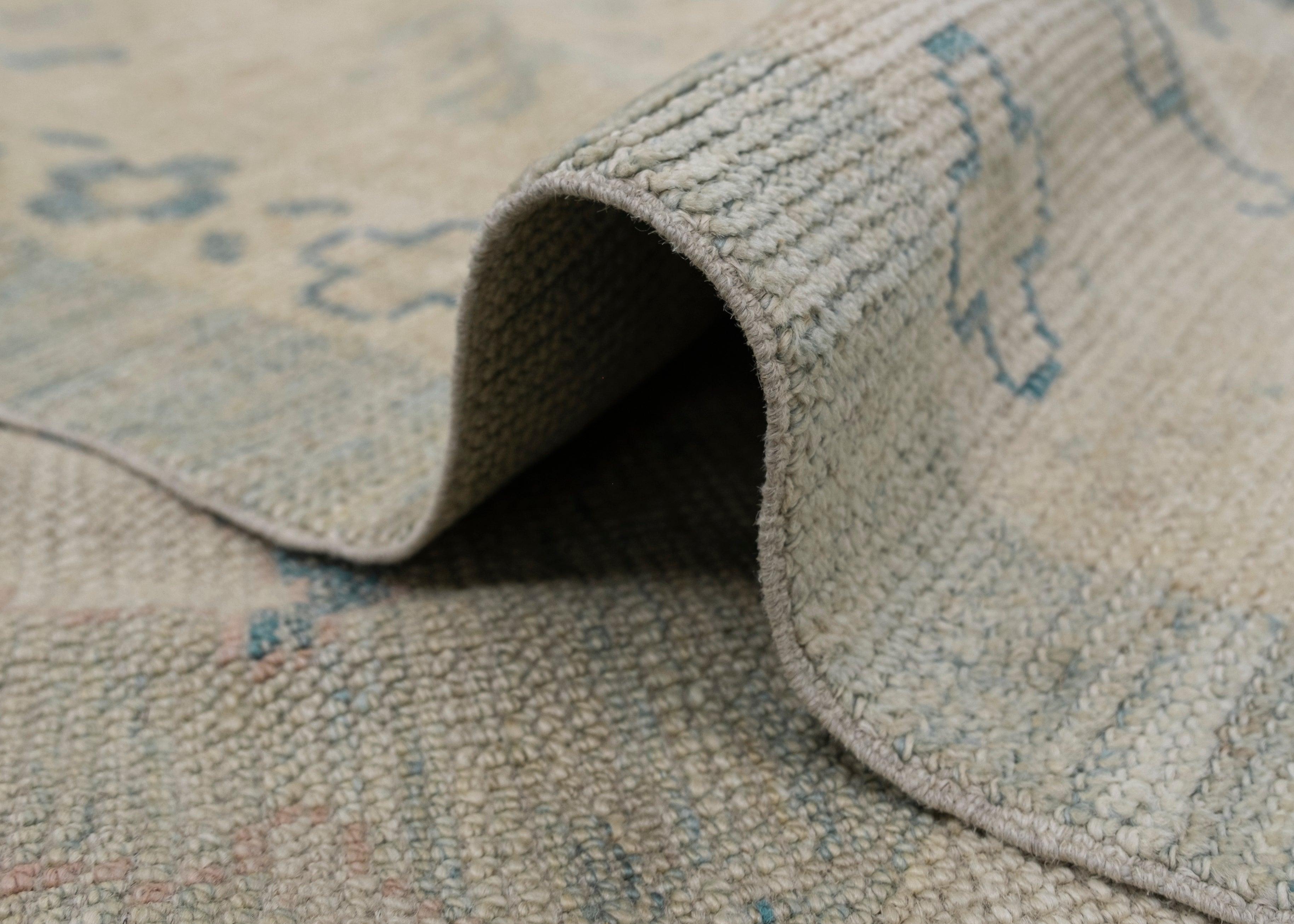 Contemporary Turkish Oushak Rug 9'3