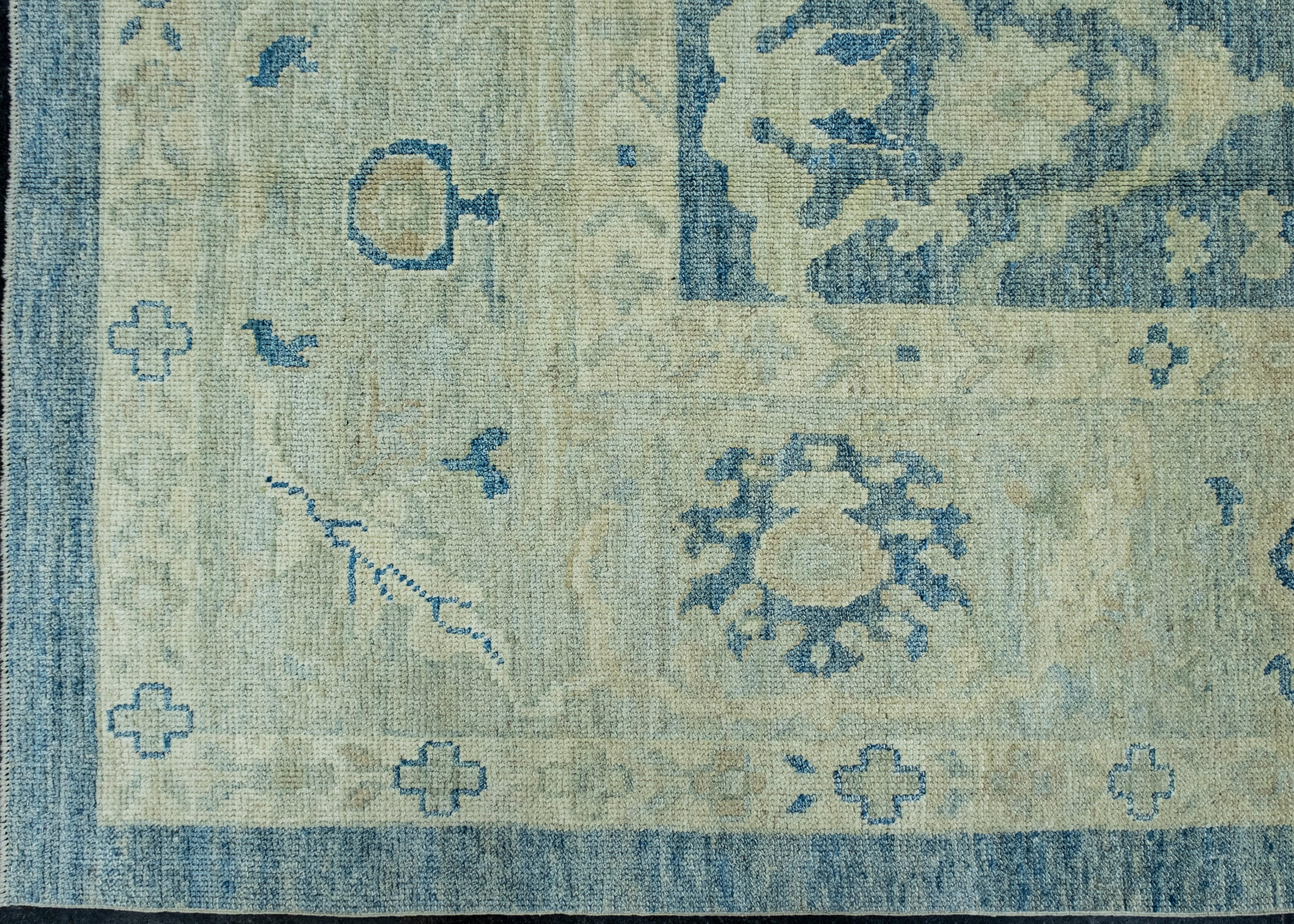 Turkish Oushak Rug 9'3
